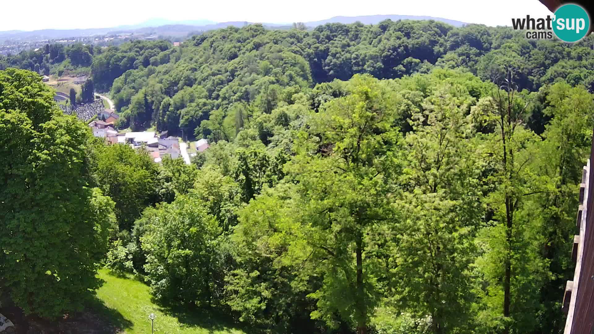 Webcam Karlovac Château Dubovac – Vue en direct de ce monument historique