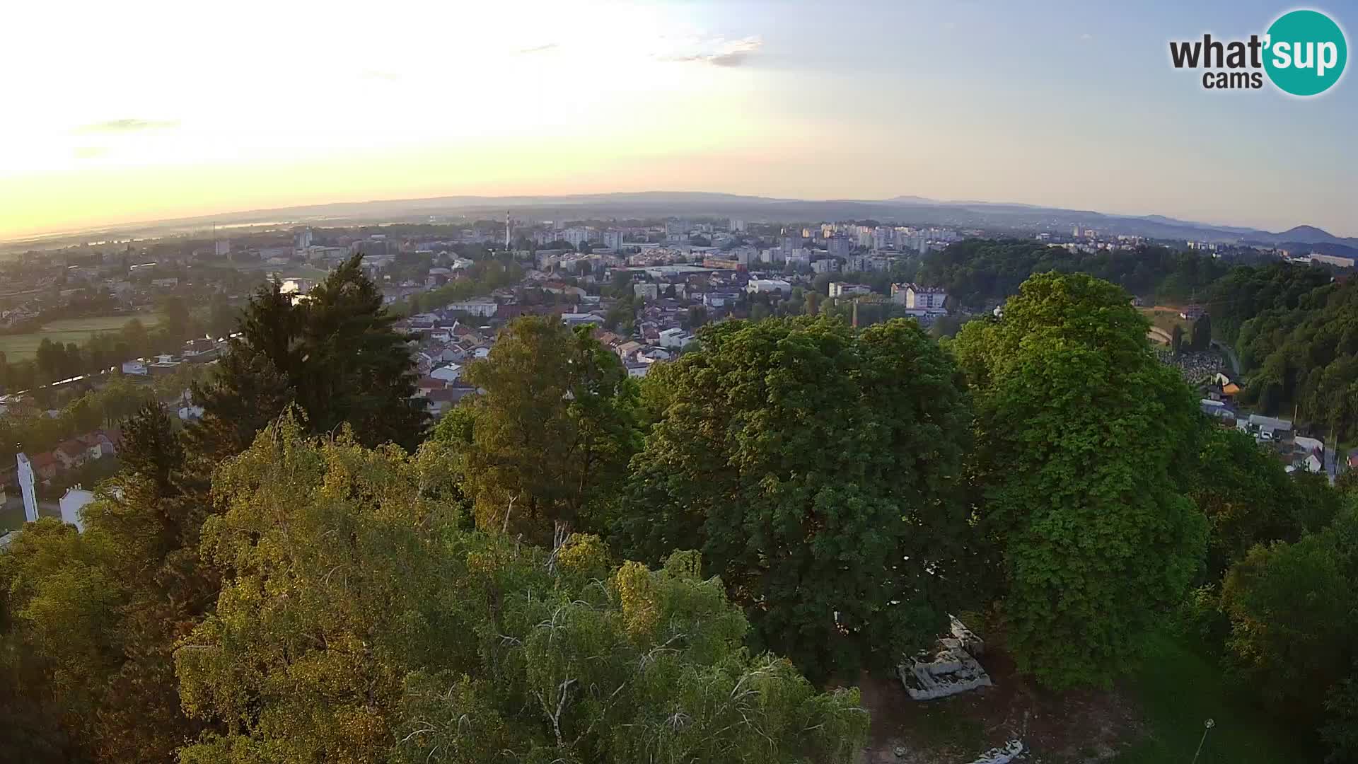 Webcam Karlovac Dubovac Castle – Live View of Karlovac’s Historic Landmark