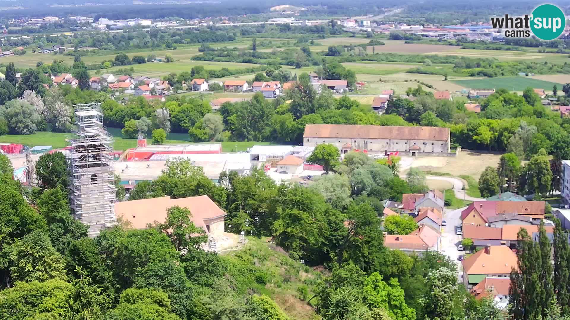 Webcam Castello Dubovac Karlovac – Vista Live sul Castello Storico
