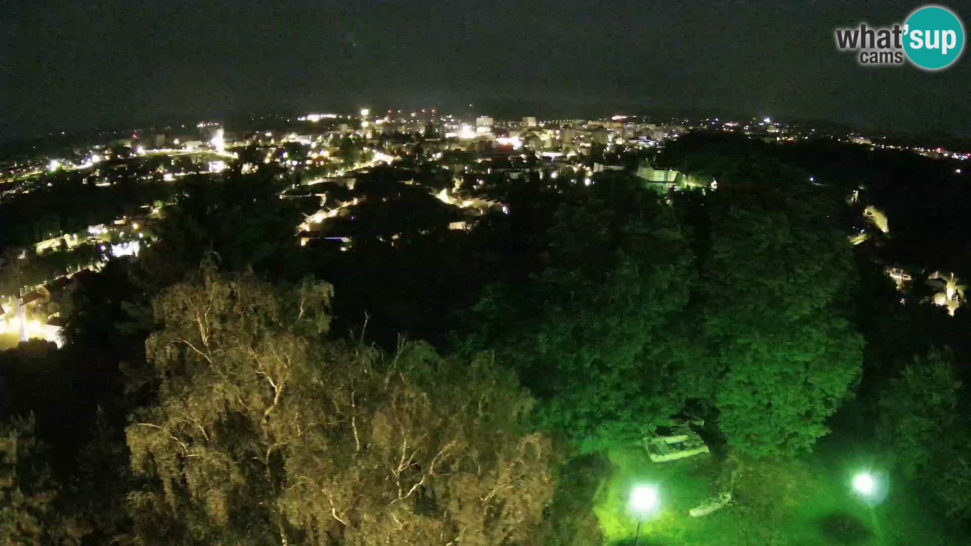 Webcam Karlovac Château Dubovac – Vue en direct de ce monument historique