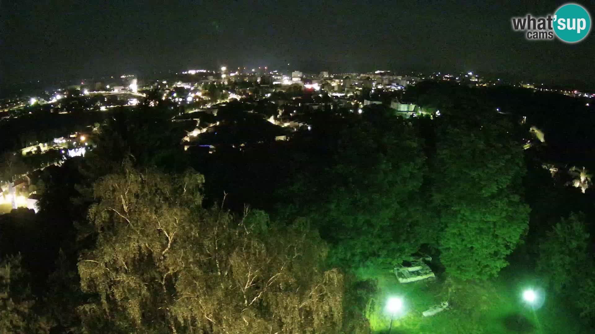 Webcam Karlovac Château Dubovac – Vue en direct de ce monument historique