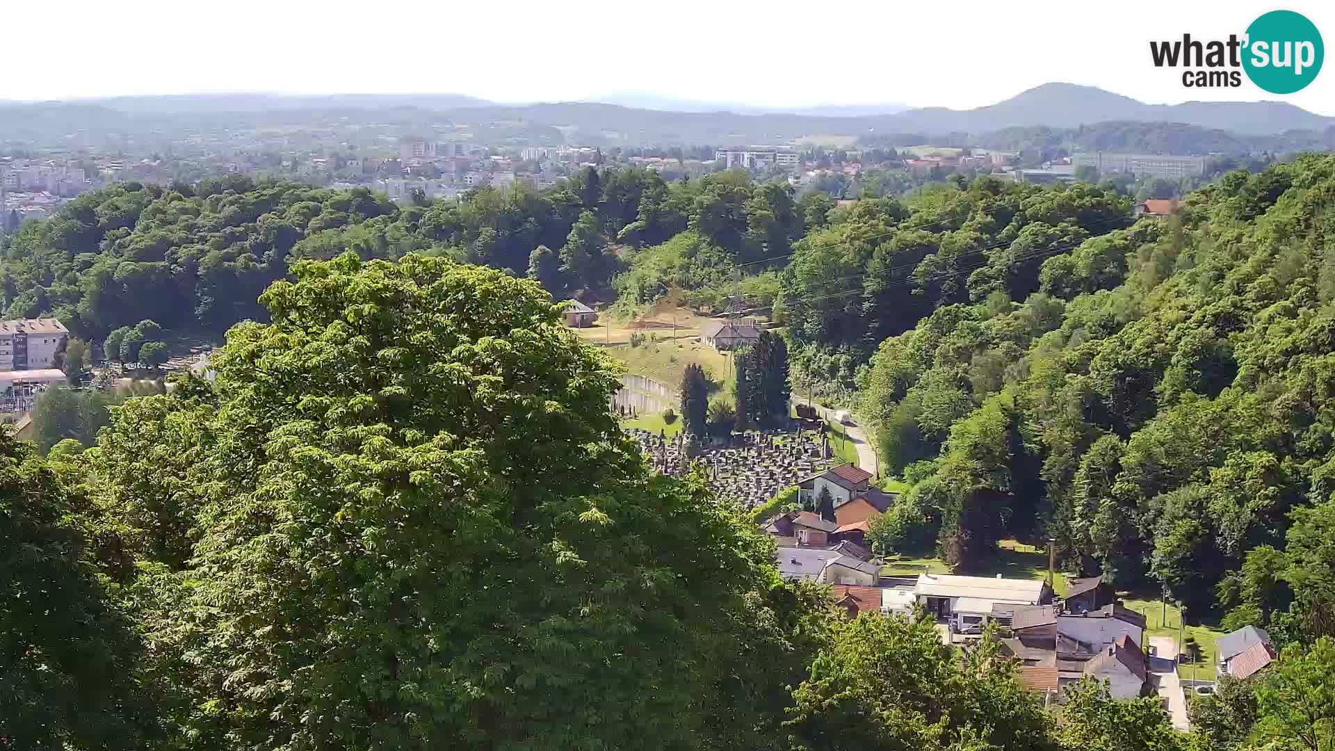 Web kamera Karlovac – Dvorac Dubovac uživo