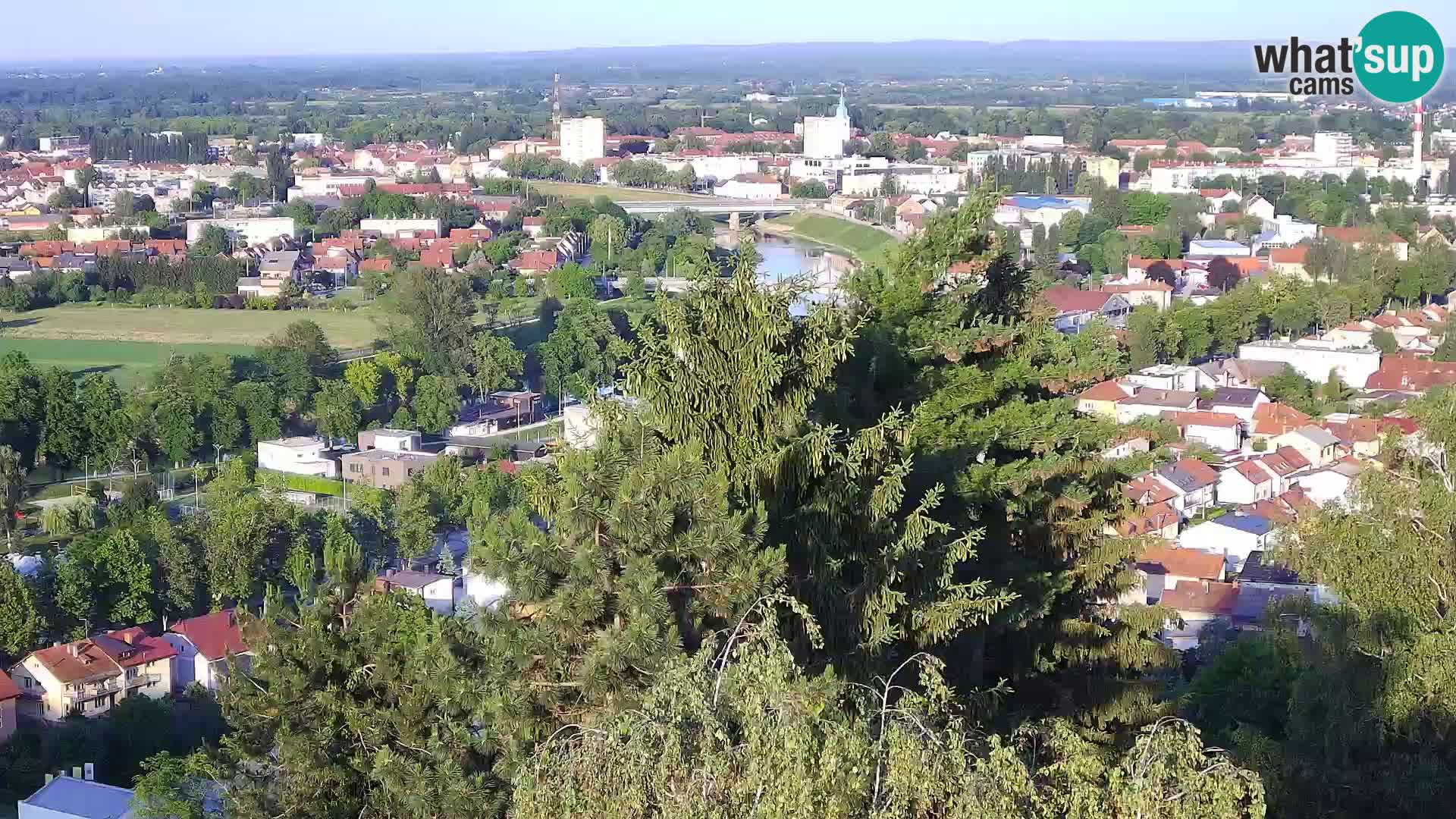 Webcam Karlovac Dubovac Castle – Live View of Karlovac’s Historic Landmark