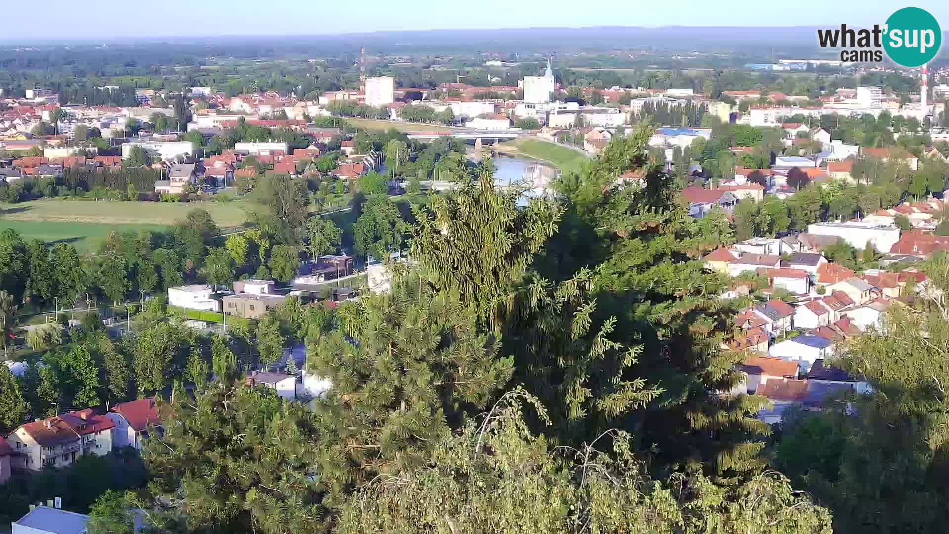 Webcam Karlovac Château Dubovac – Vue en direct de ce monument historique