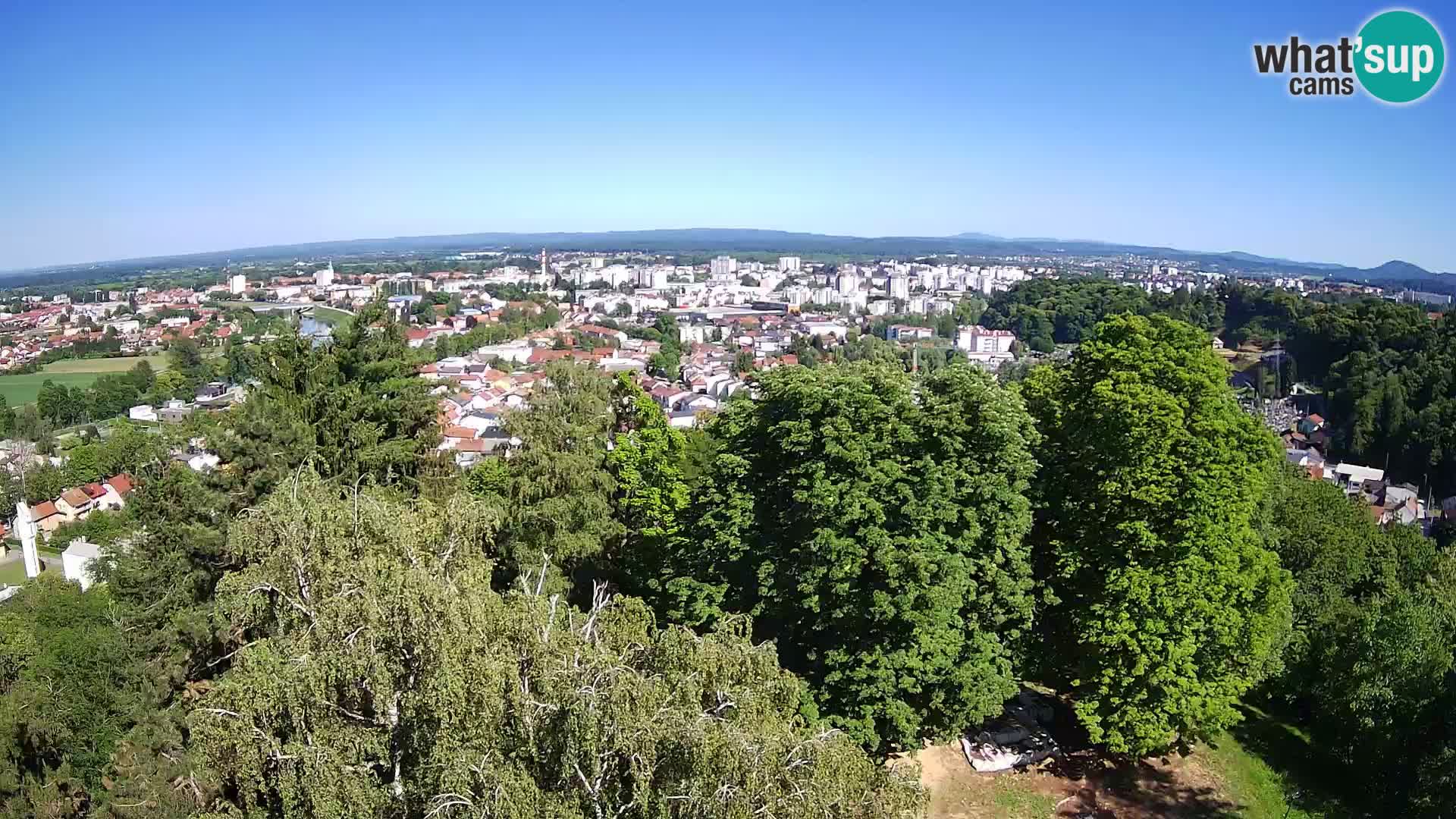 Webcam Karlovac Dubovac Castle – Live View of Karlovac’s Historic Landmark