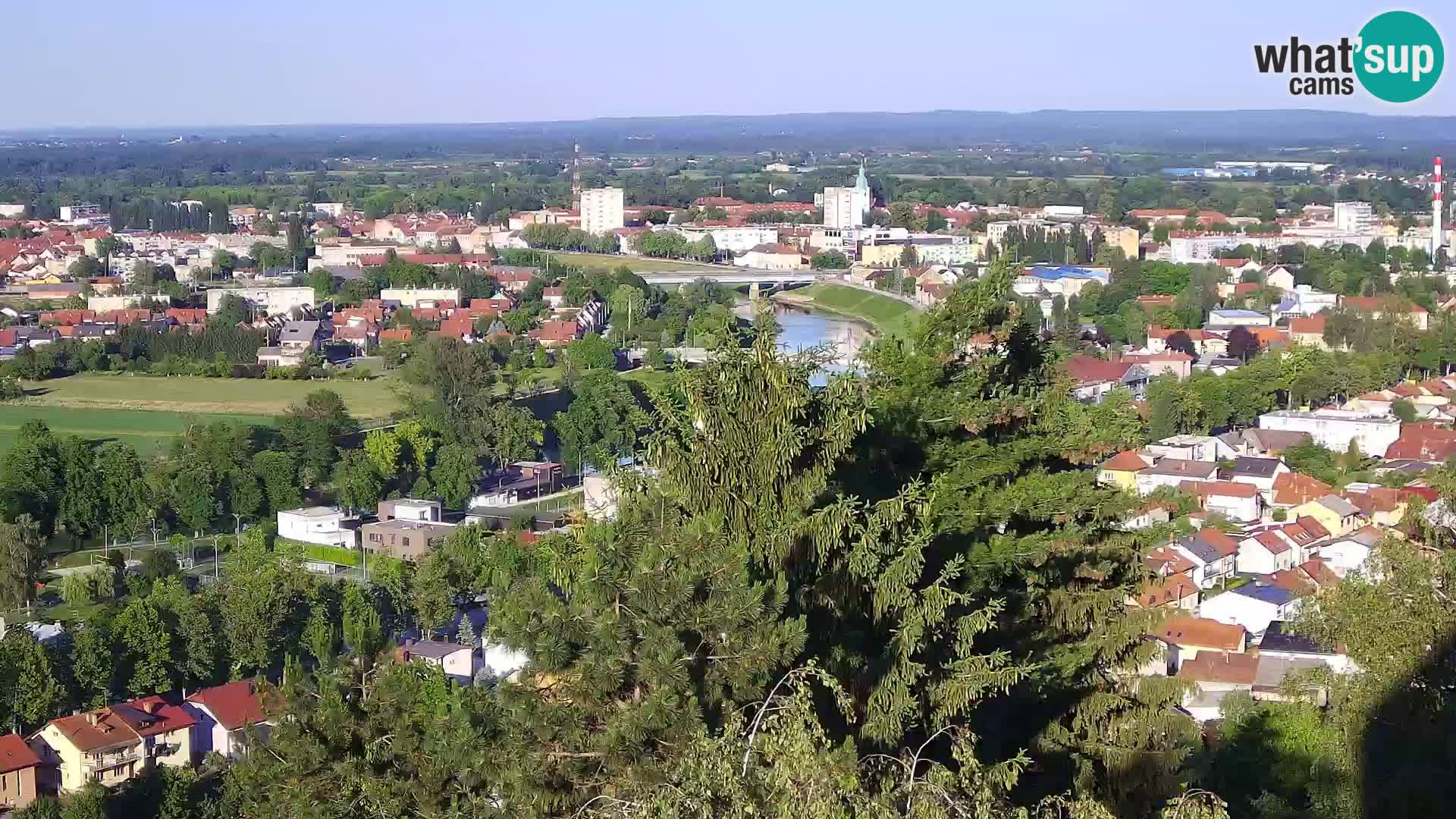 Webcam Karlovac Château Dubovac – Vue en direct de ce monument historique