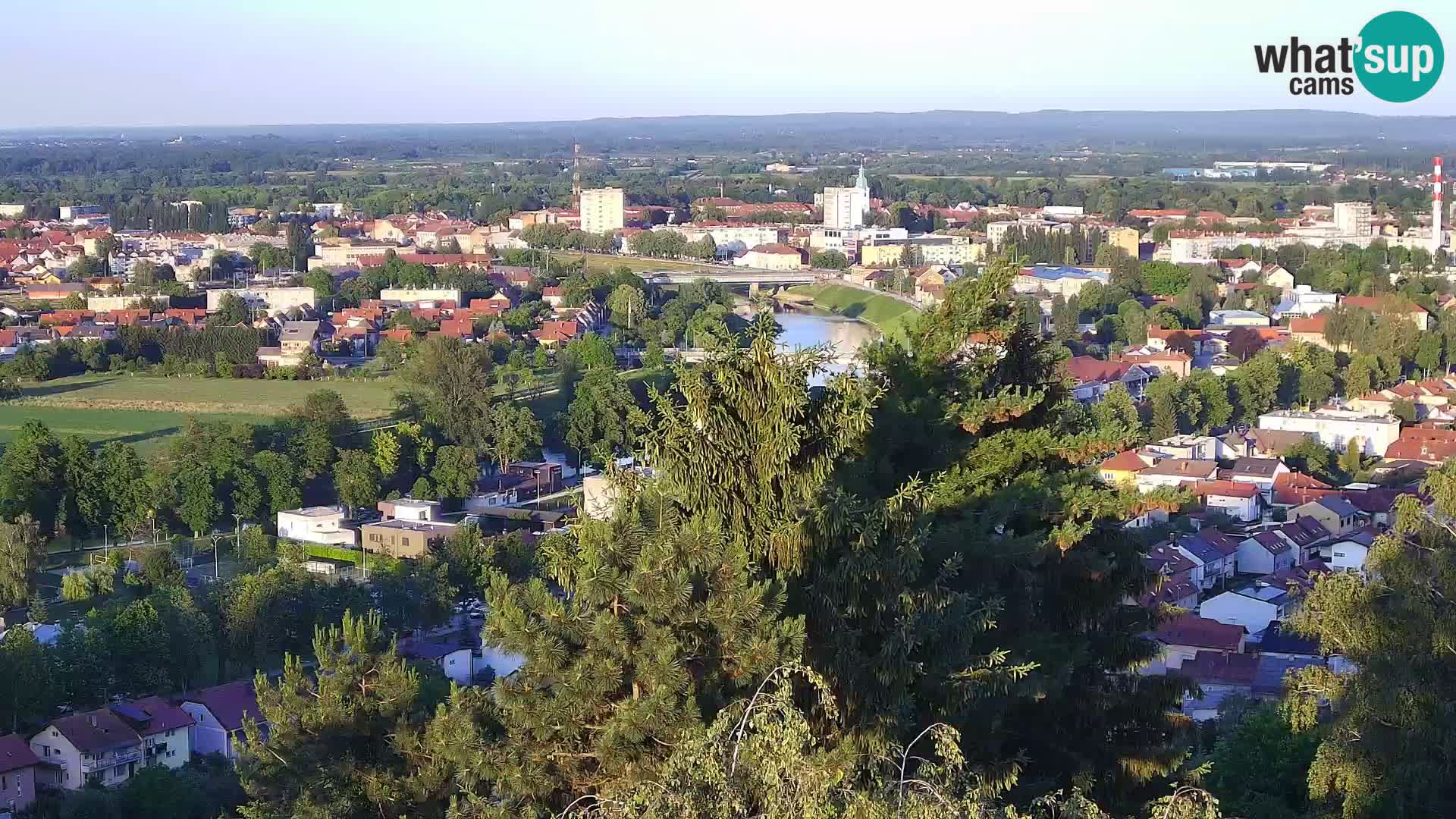 Webcam Karlovac Dubovac Castle – Live View of Karlovac’s Historic Landmark