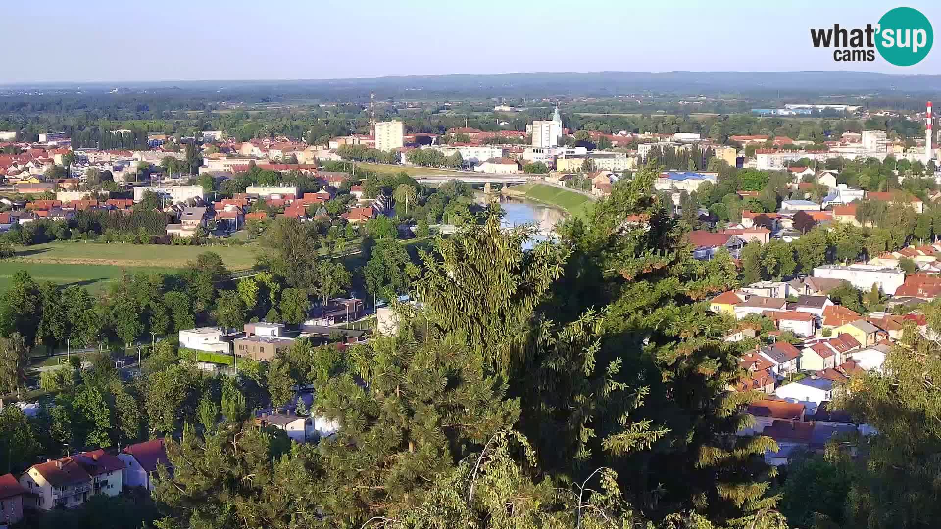 Webcam Karlovac Château Dubovac – Vue en direct de ce monument historique