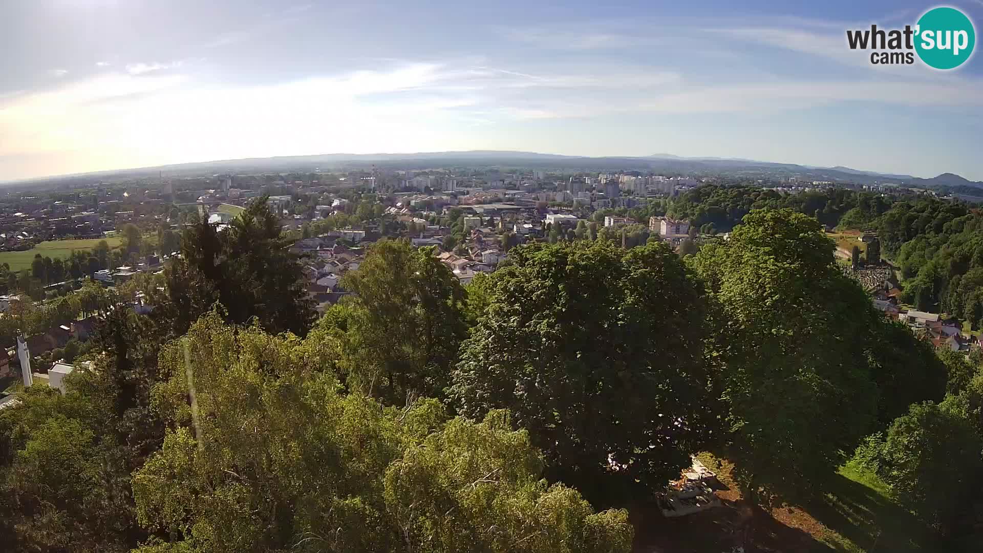 Webcam Castello Dubovac Karlovac – Vista Live sul Castello Storico