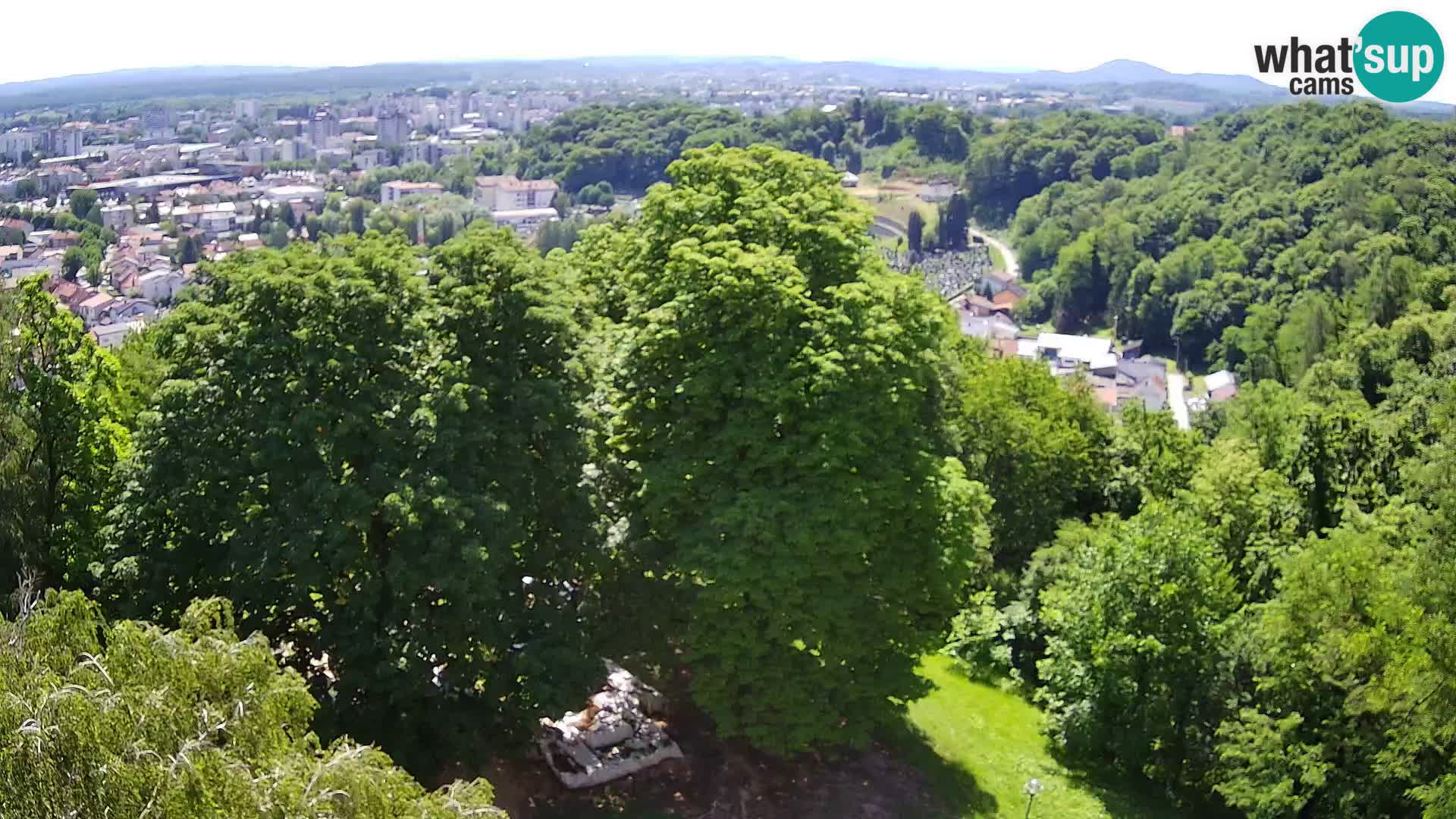 Webcam Castello Dubovac Karlovac – Vista Live sul Castello Storico