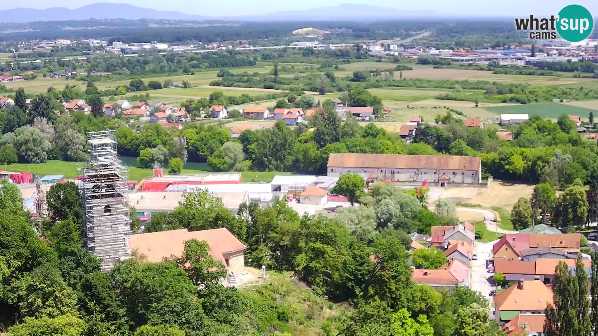 Webcam Karlovac Château Dubovac – Vue en direct de ce monument historique