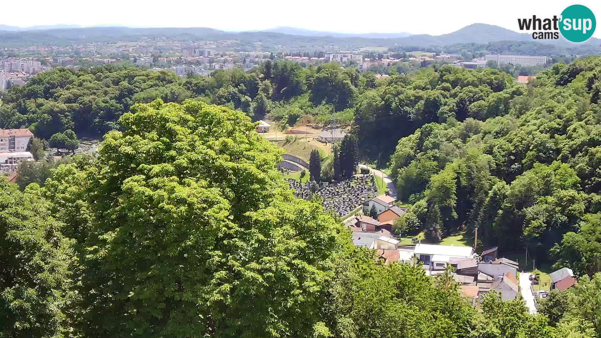 Web kamera Karlovac – Dvorac Dubovac uživo