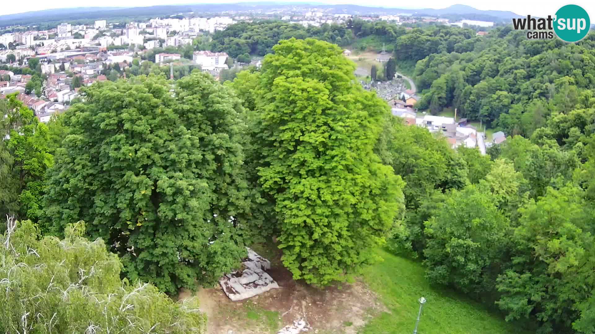 Webcam Karlovac Dubovac Castle – Live View of Karlovac’s Historic Landmark