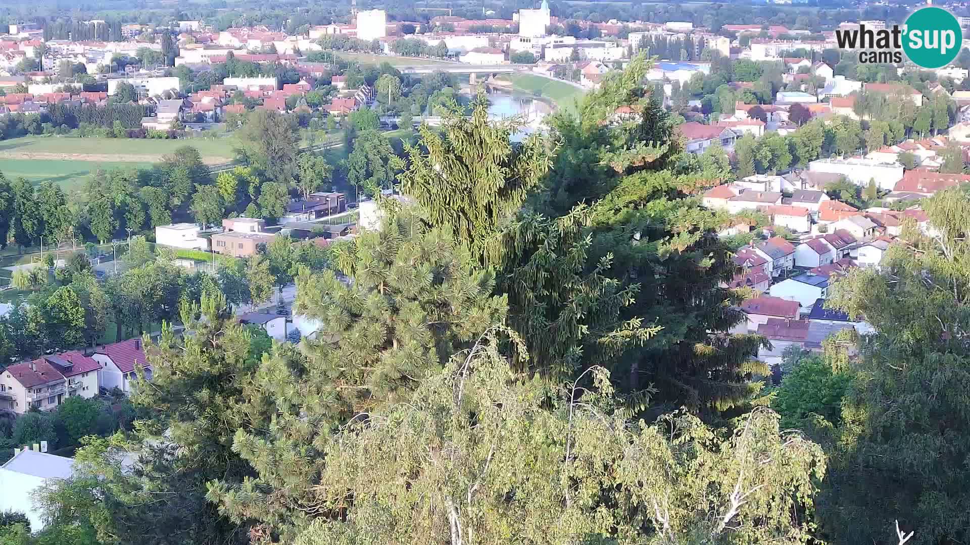 Webcam Karlovac Dubovac Castle – Live View of Karlovac’s Historic Landmark