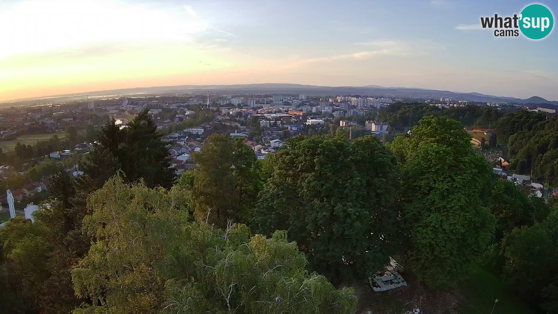 Webcam Karlovac Château Dubovac – Vue en direct de ce monument historique