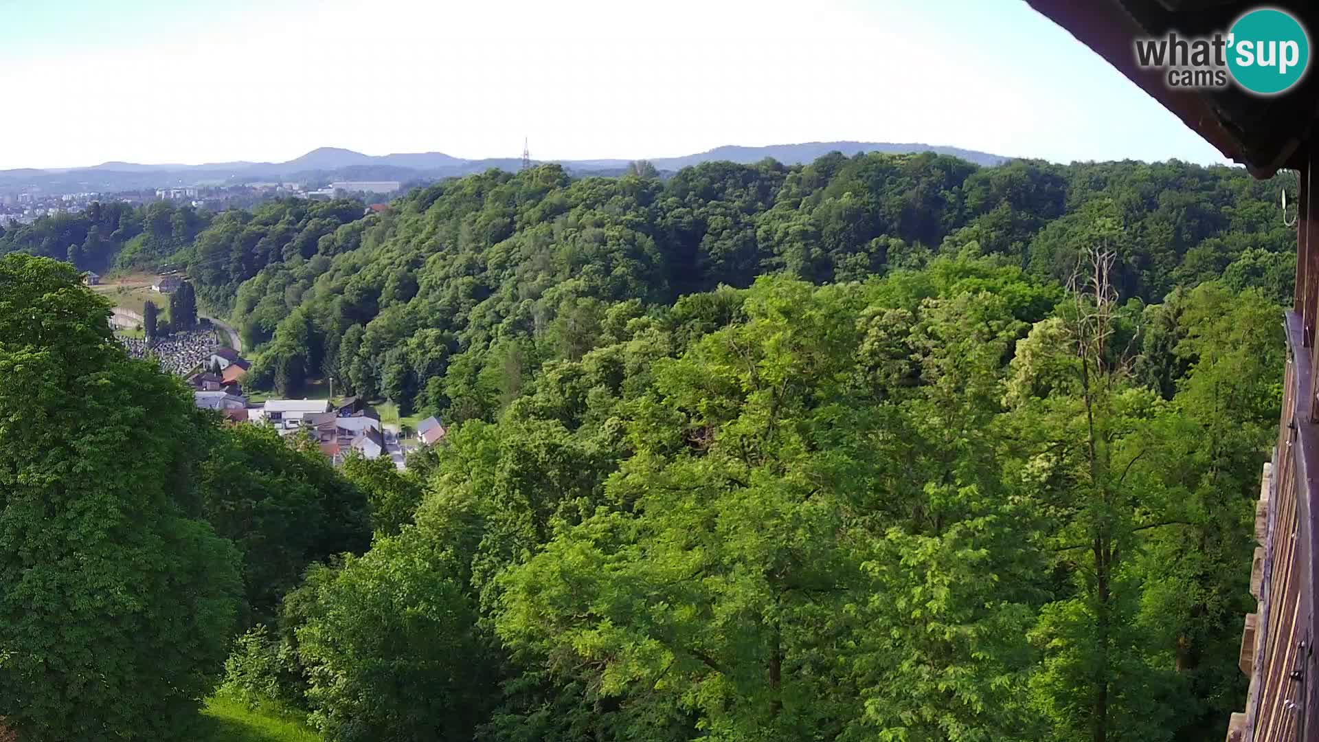 Webcam Karlovac Château Dubovac – Vue en direct de ce monument historique