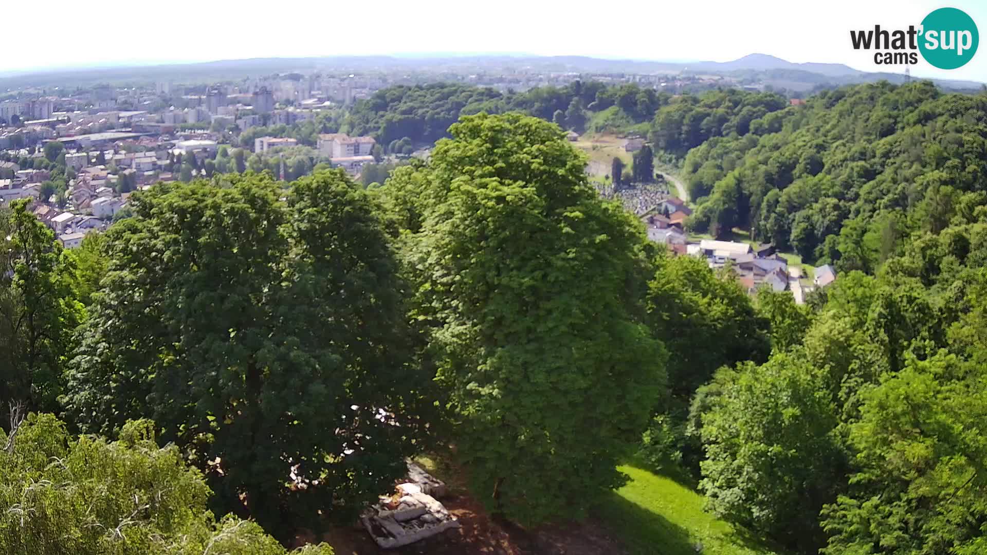 Webcam Karlovac Dubovac Castle – Live View of Karlovac’s Historic Landmark
