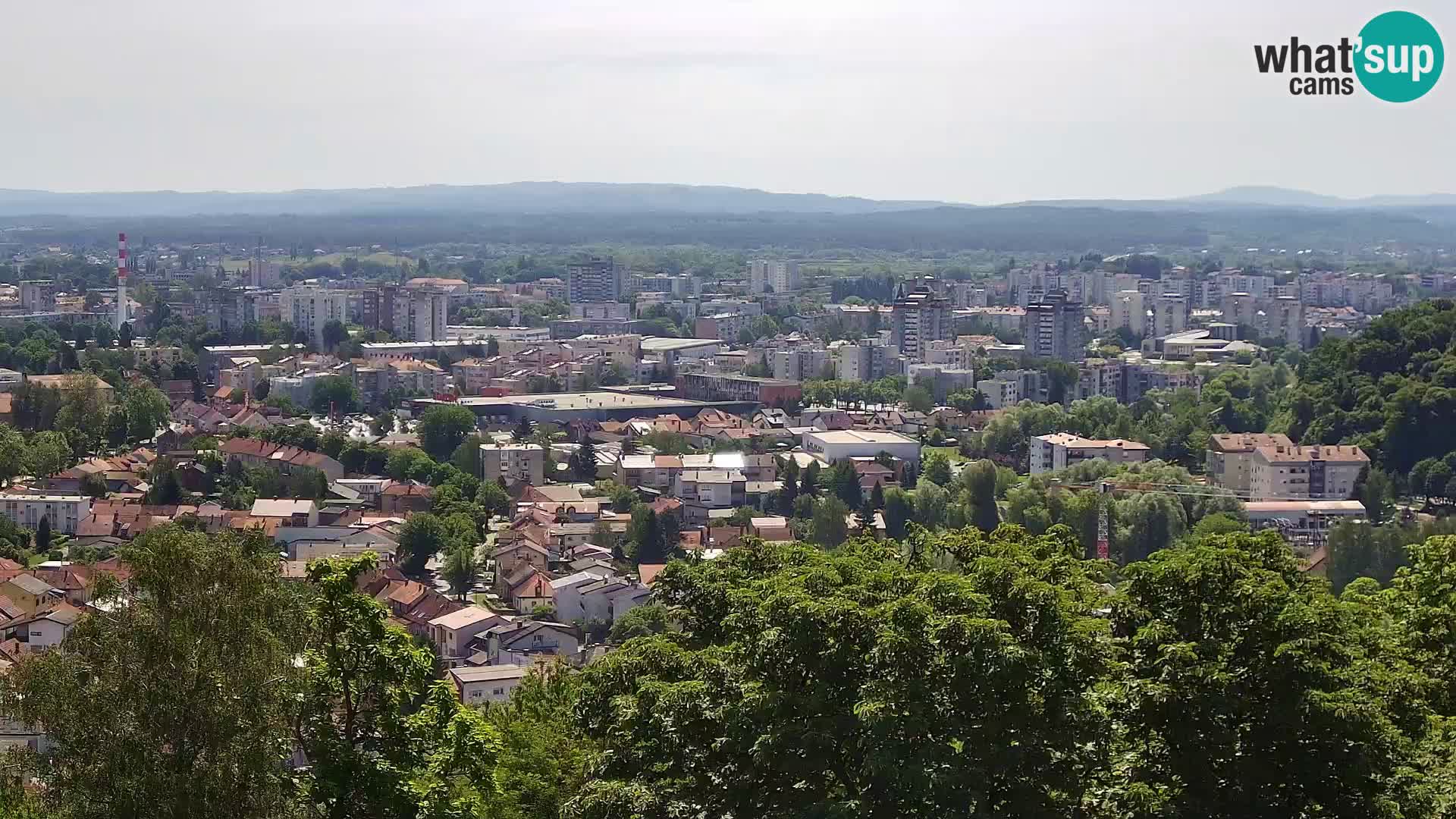 Webcam Karlovac Dubovac Castle – Live View of Karlovac’s Historic Landmark