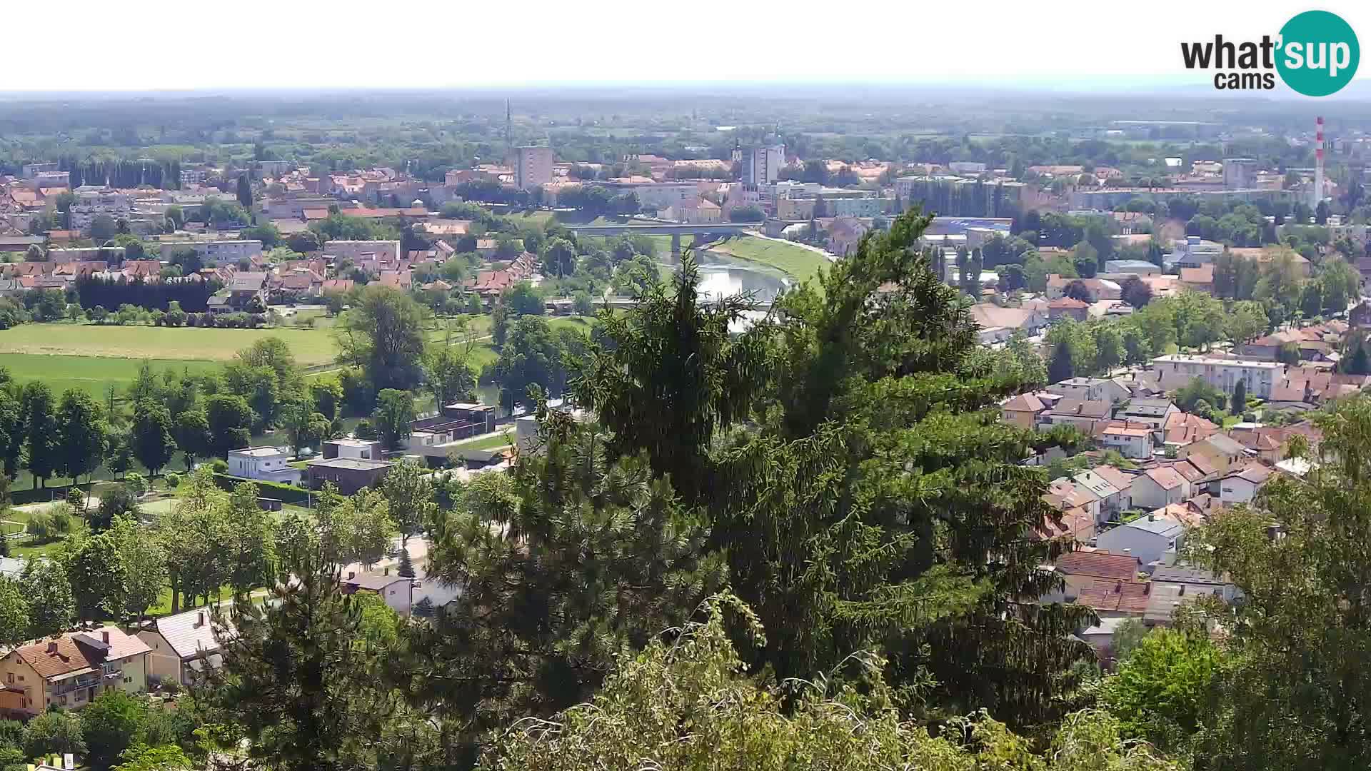 Webcam Karlovac Château Dubovac – Vue en direct de ce monument historique