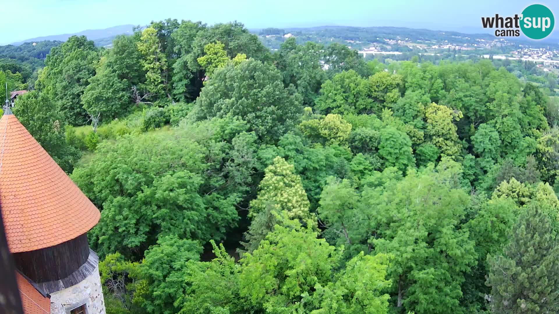Webcam Karlovac Château Dubovac – Vue en direct de ce monument historique