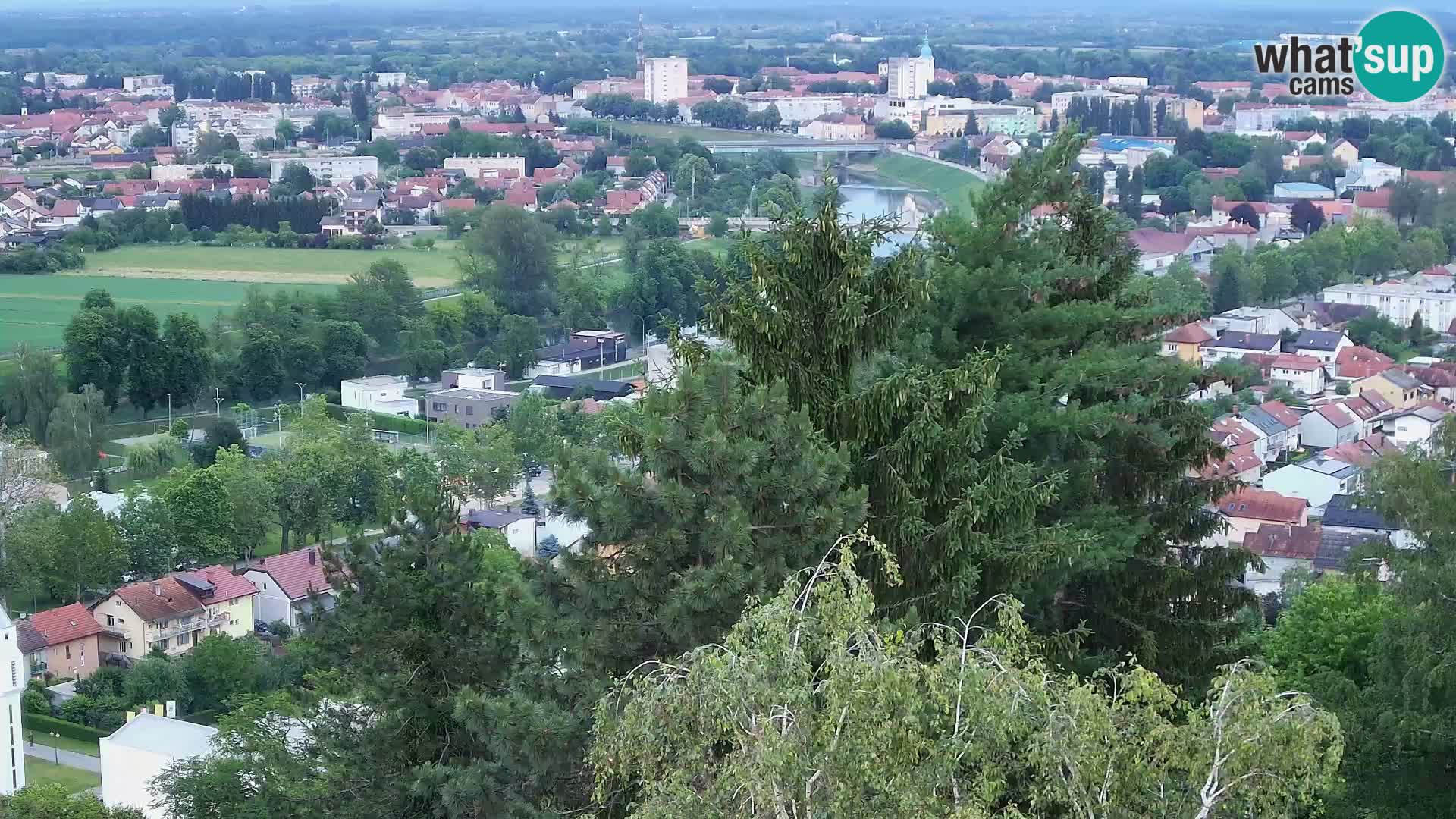 Webcam Karlovac Château Dubovac – Vue en direct de ce monument historique