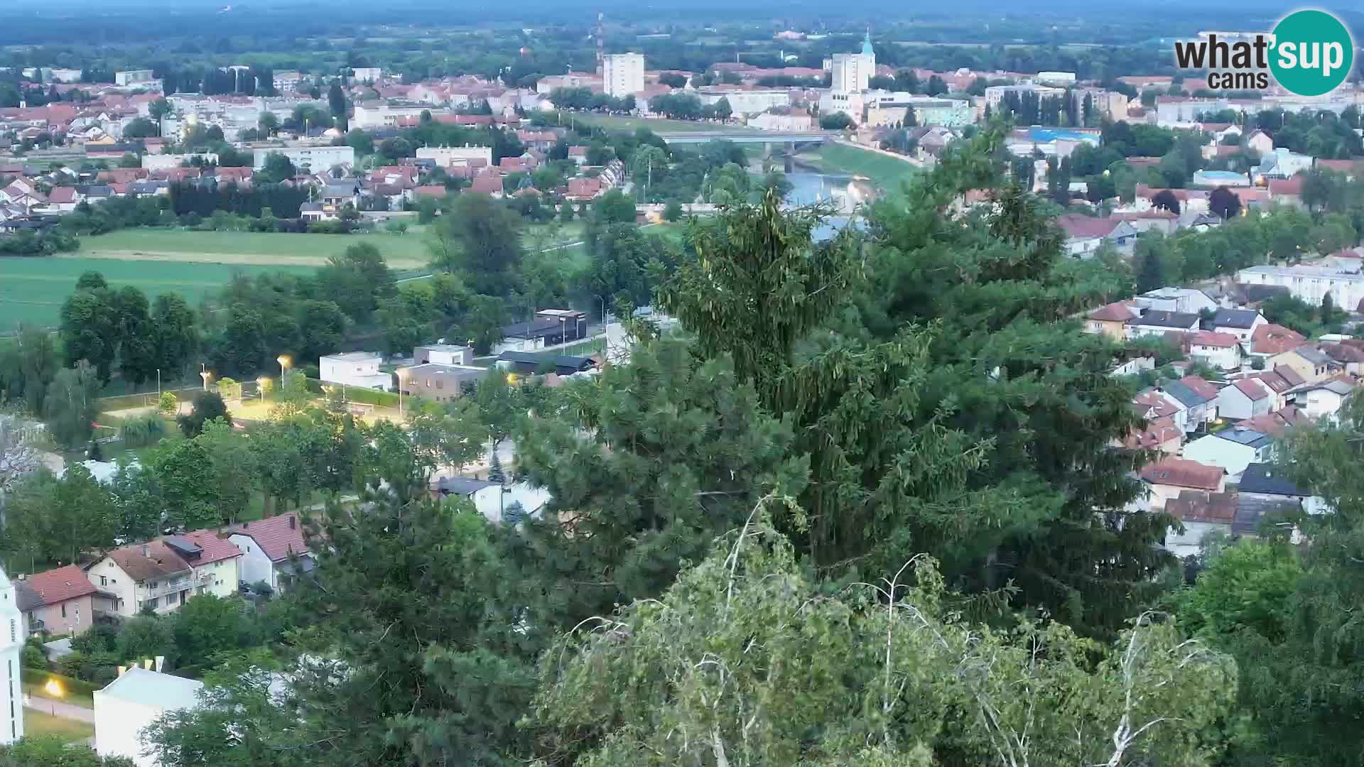 Webcam Karlovac Dubovac Castle – Live View of Karlovac’s Historic Landmark