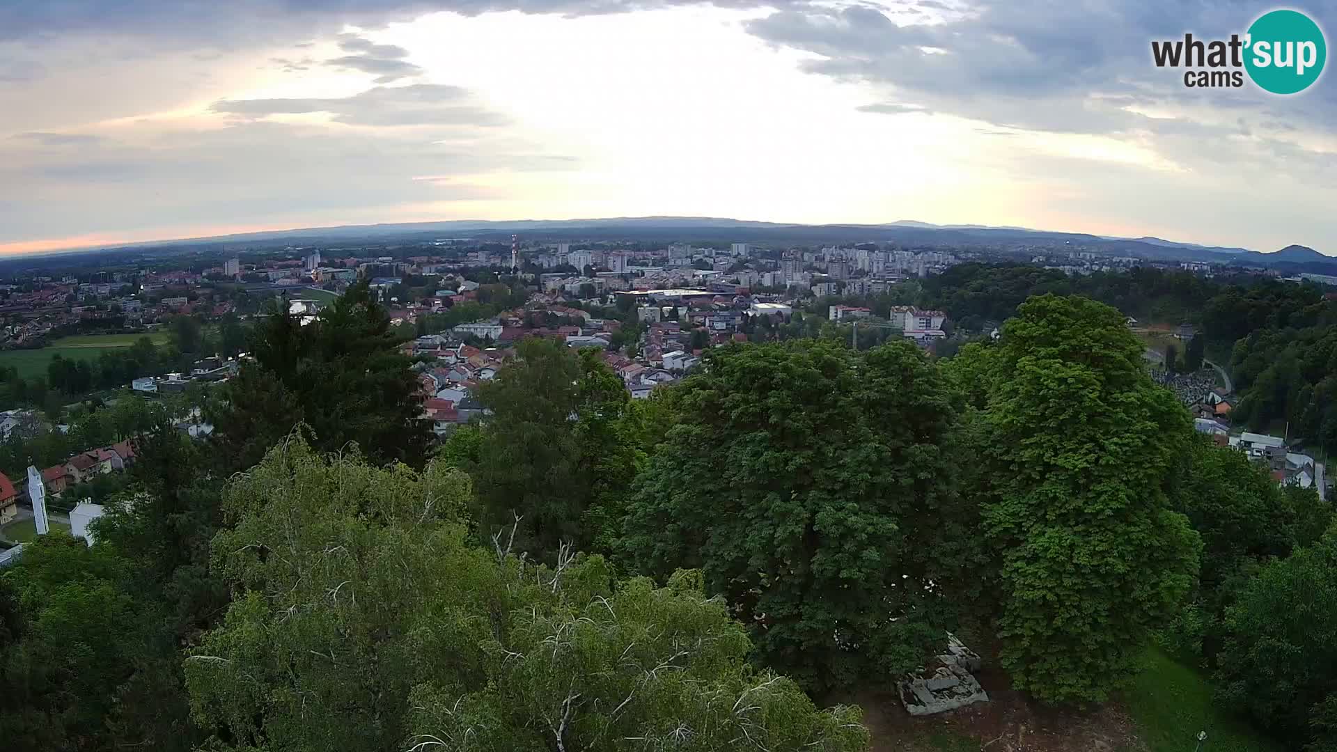 Webcam Karlovac Dubovac Castle – Live View of Karlovac’s Historic Landmark