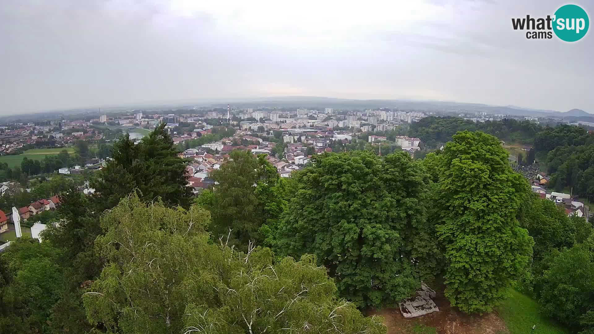 Webcam Karlovac Dubovac Castle – Live View of Karlovac’s Historic Landmark