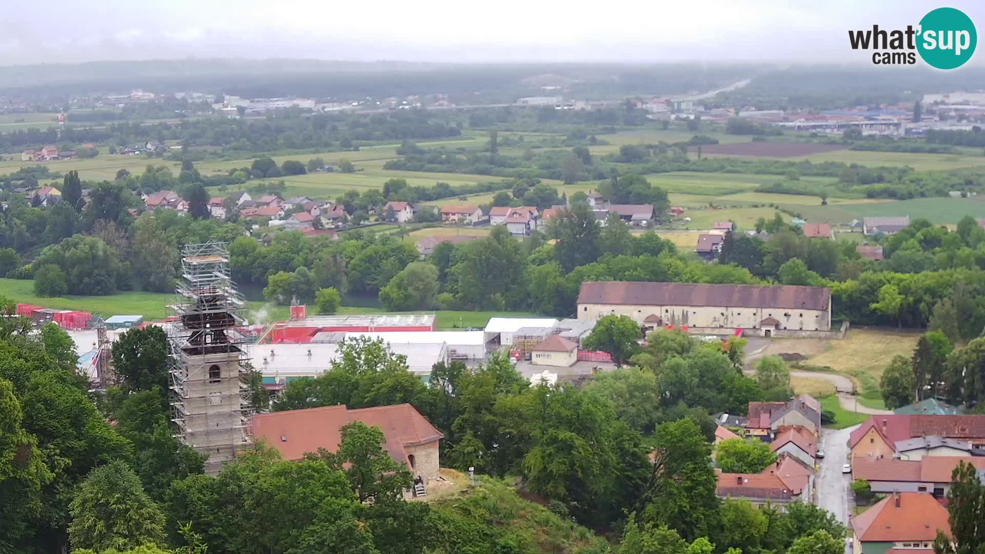 Webcam Karlovac Dubovac Castle – Live View of Karlovac’s Historic Landmark