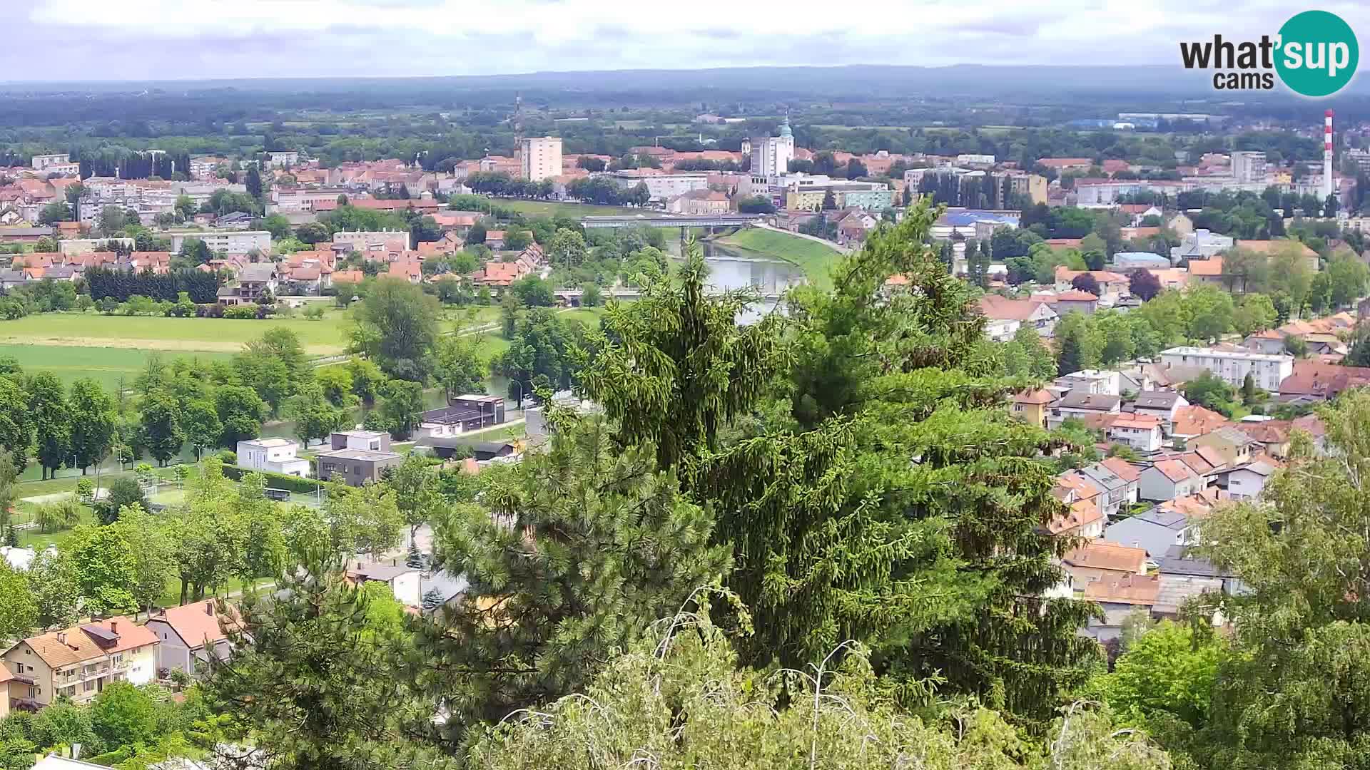 Webcam Karlovac Dubovac Castle – Live View of Karlovac’s Historic Landmark