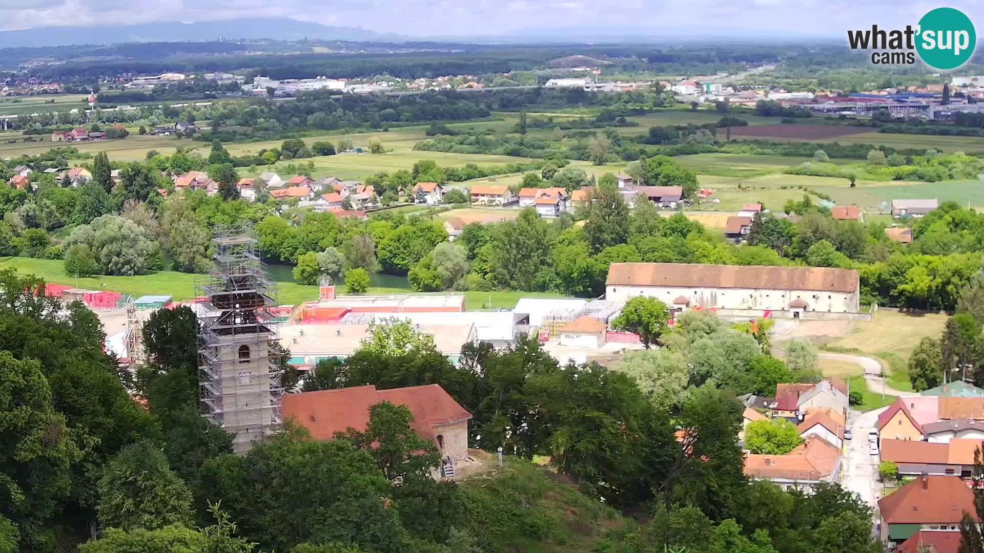 Webcam Karlovac Château Dubovac – Vue en direct de ce monument historique