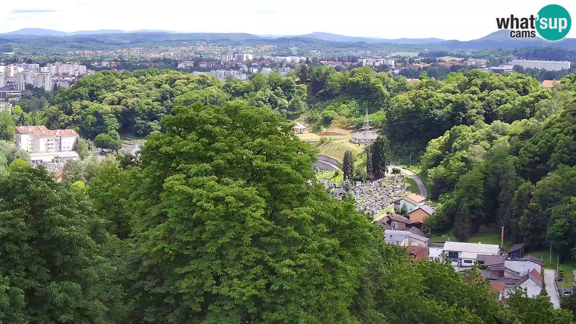 Web kamera Karlovac – Dvorac Dubovac uživo
