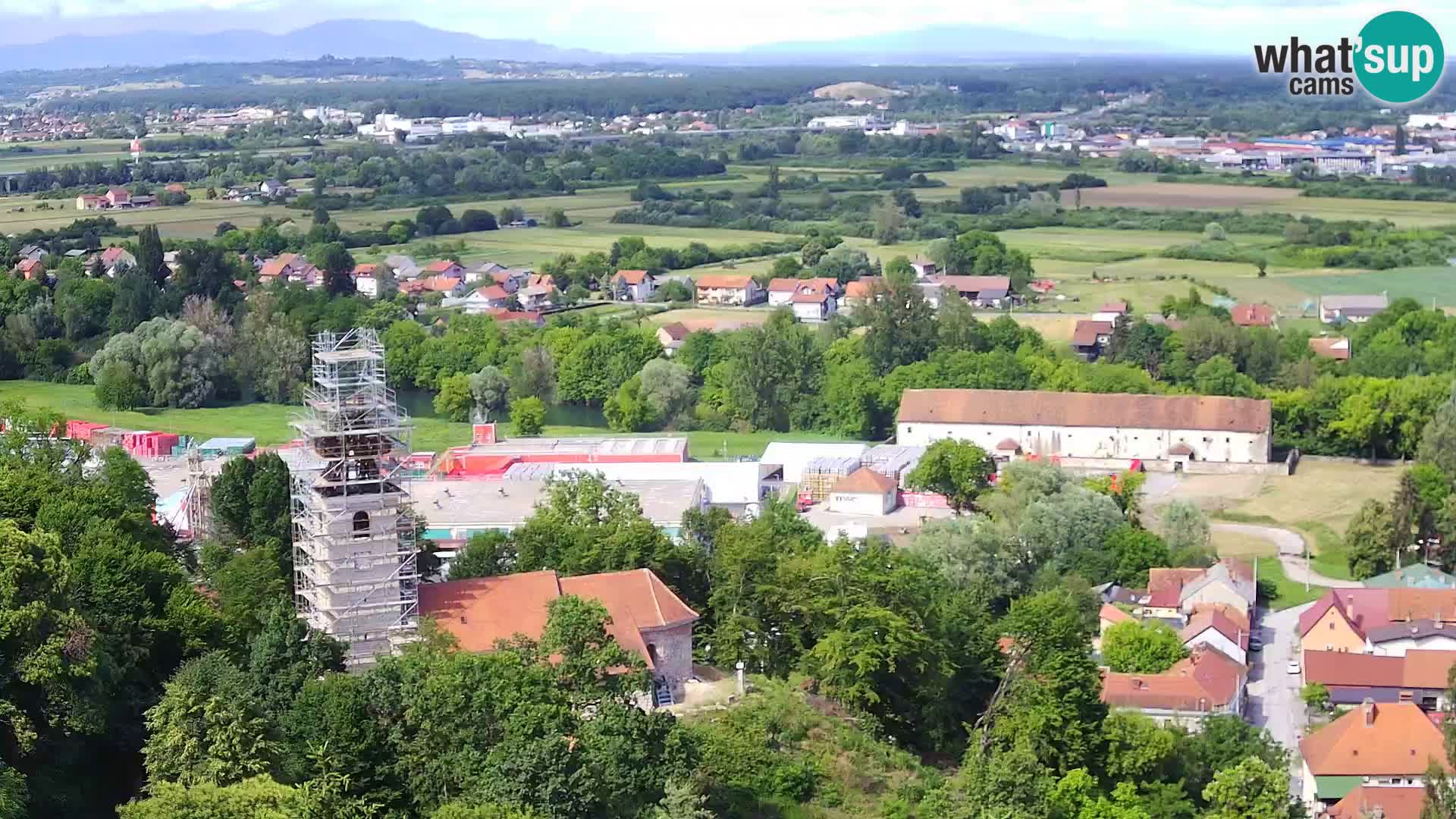 Web kamera Karlovac – Dvorac Dubovac uživo
