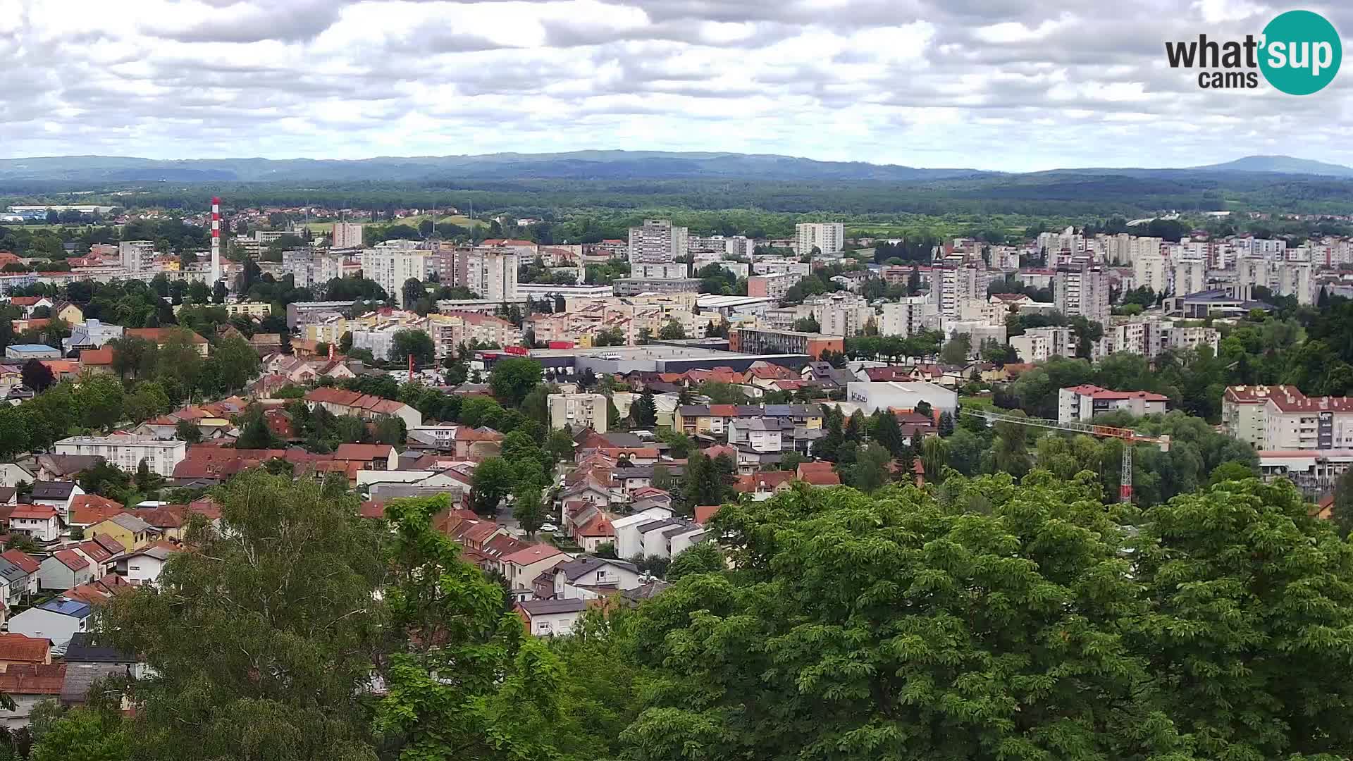 Webcam Karlovac Dubovac Castle – Live View of Karlovac’s Historic Landmark
