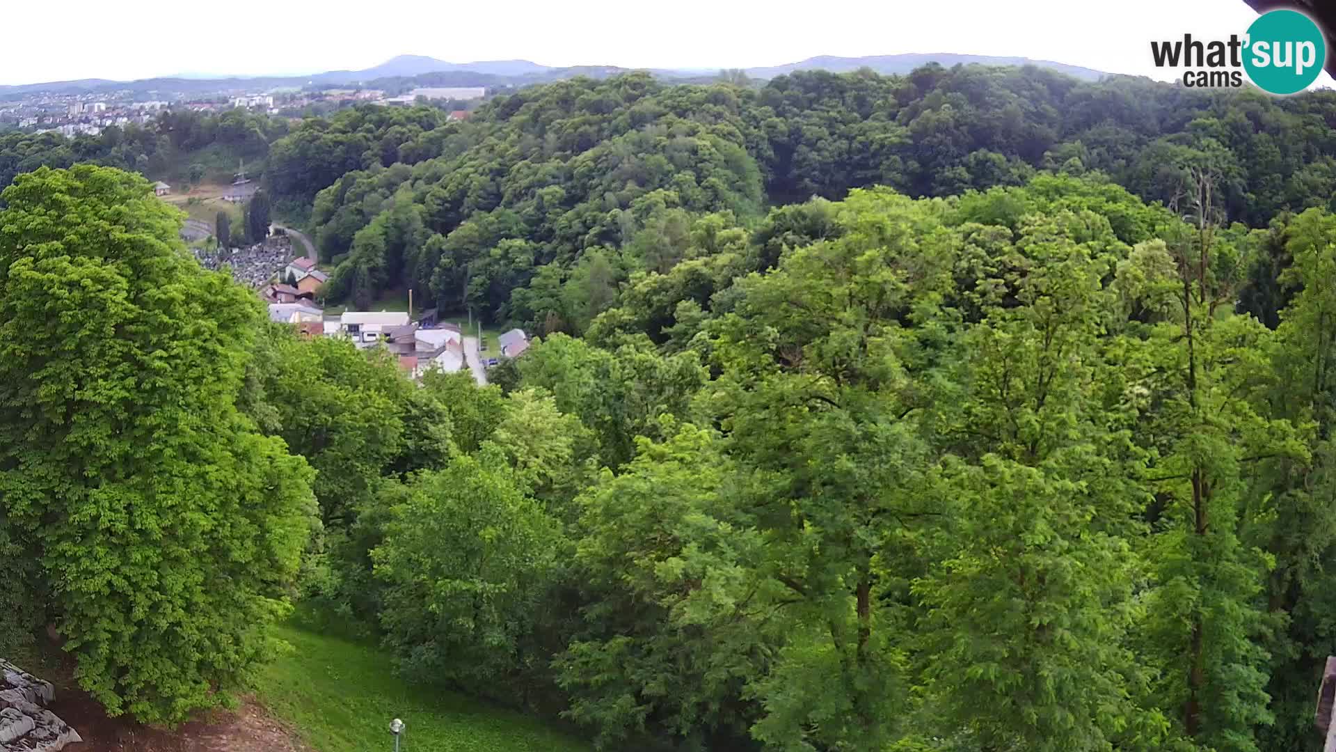 Webcam Karlovac Château Dubovac – Vue en direct de ce monument historique