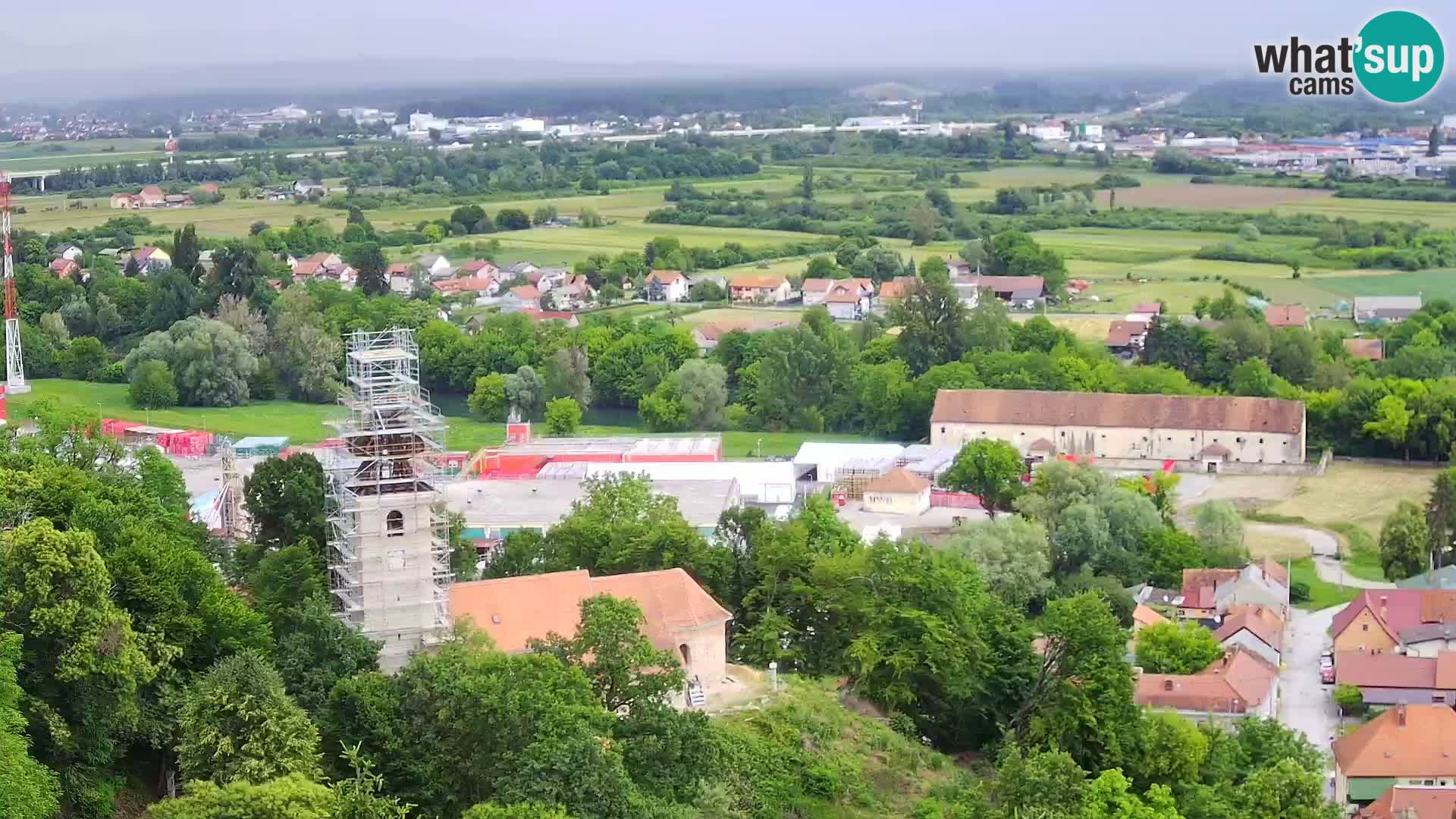 Webcam Castello Dubovac Karlovac – Vista Live sul Castello Storico