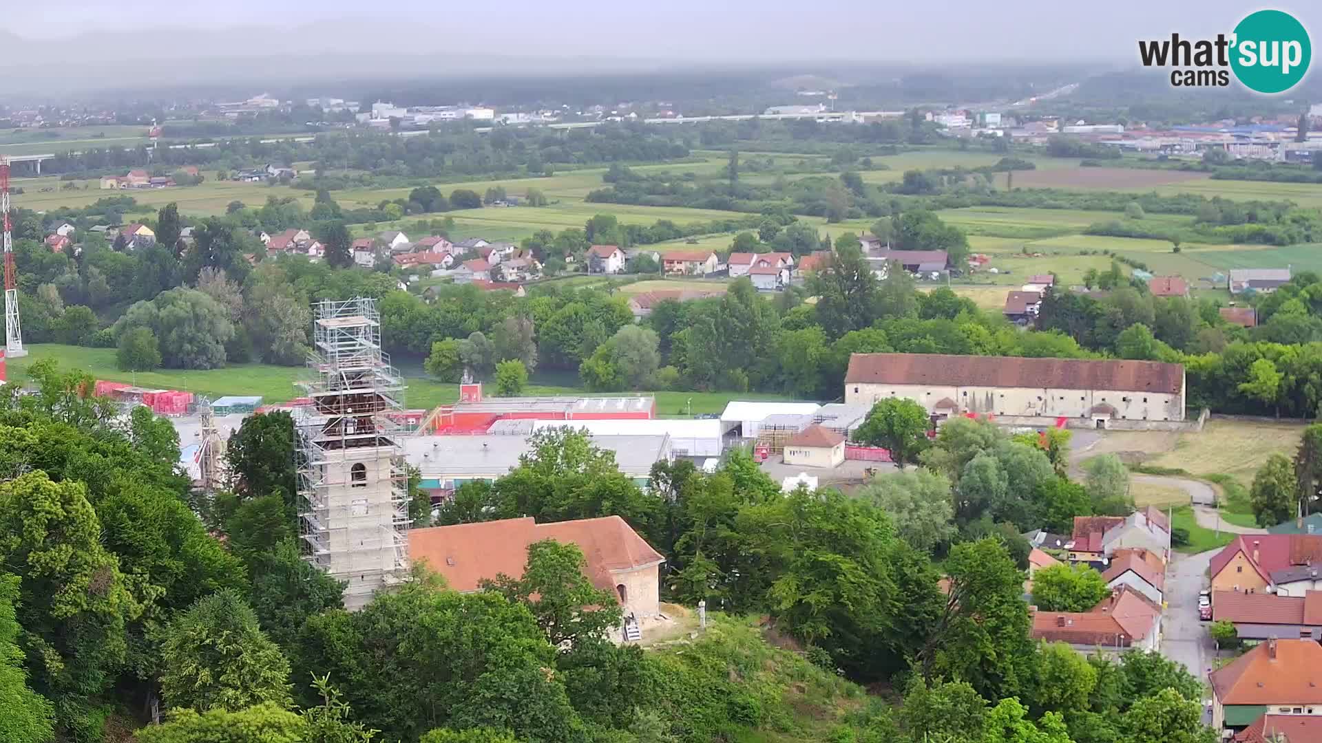 Webcam Castello Dubovac Karlovac – Vista Live sul Castello Storico
