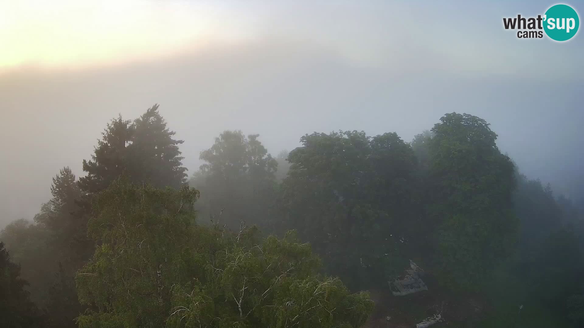 Webcam Karlovac Château Dubovac – Vue en direct de ce monument historique