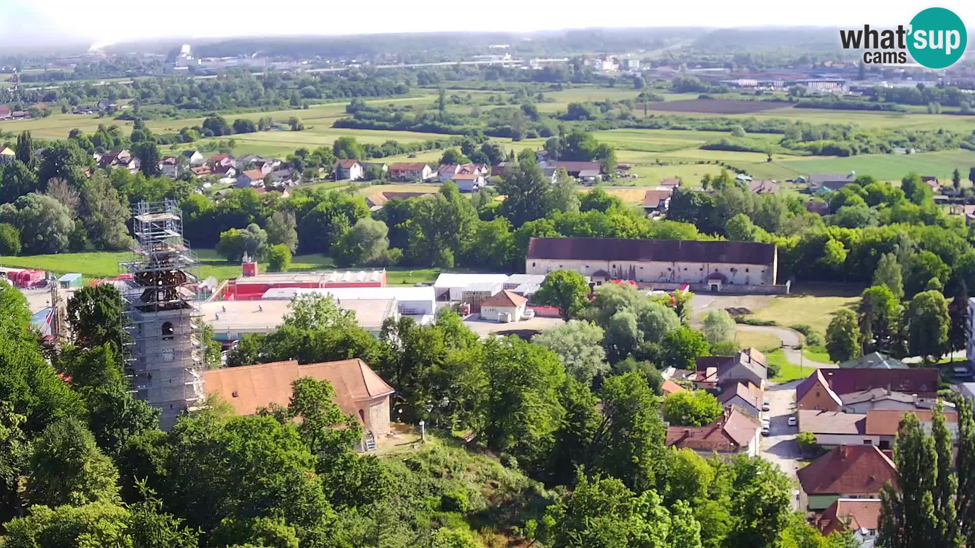 Webcam Karlovac Château Dubovac – Vue en direct de ce monument historique