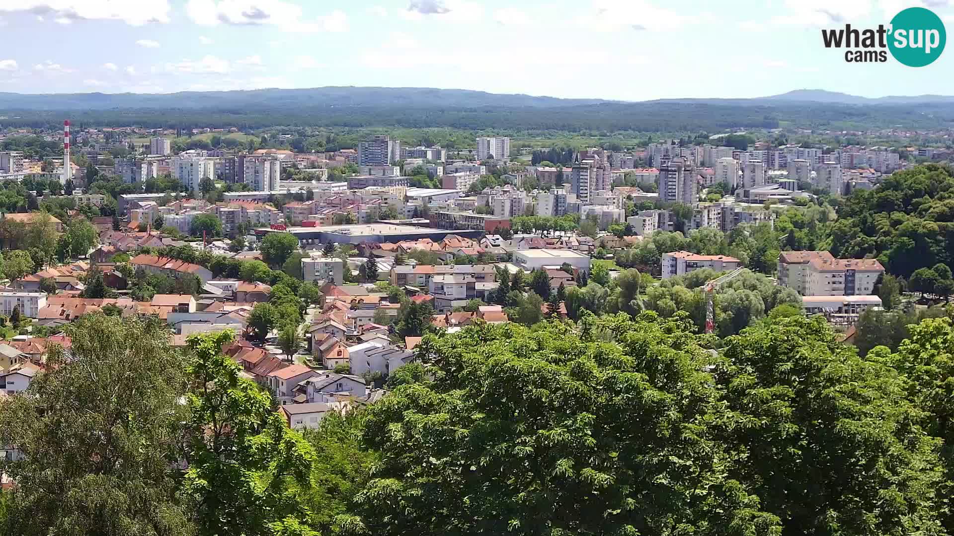 Web kamera Karlovac – Dvorac Dubovac uživo