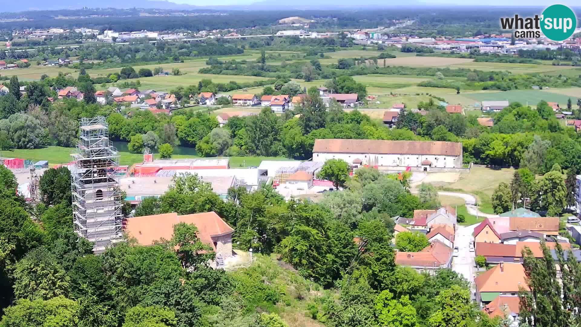 Webcam Castillo Dubovac Karlovac – Vista en directo del histórico castillo
