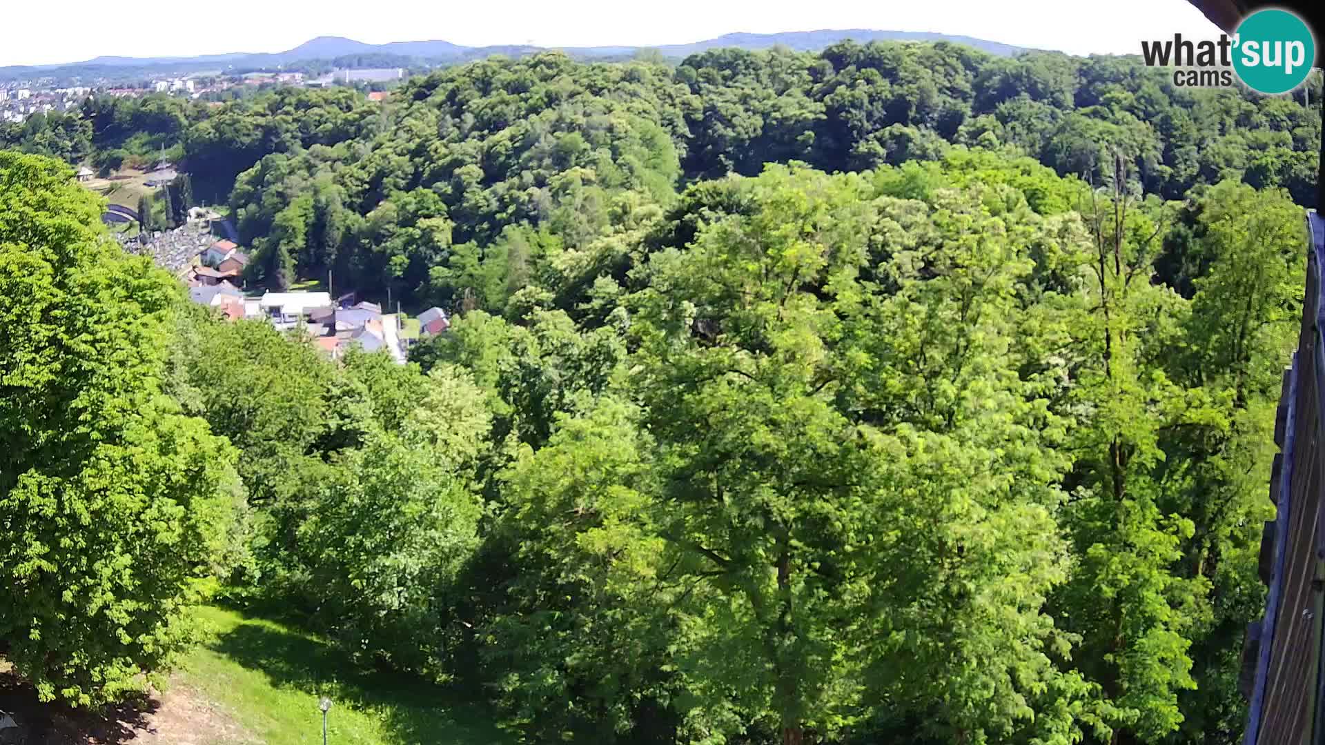 Webcam Karlovac Dubovac Castle – Live View of Karlovac’s Historic Landmark