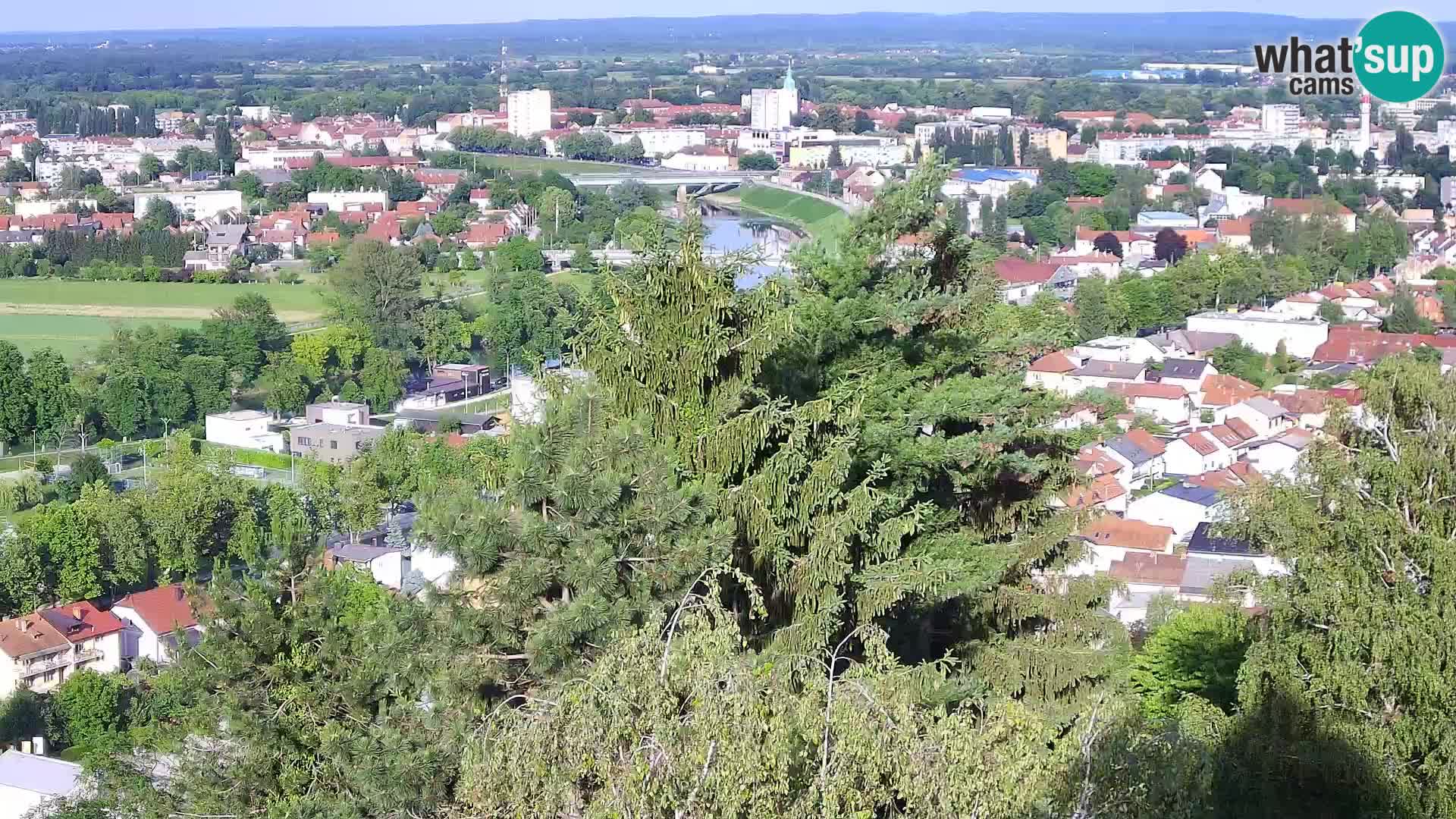 Webcam Karlovac Dubovac Castle – Live View of Karlovac’s Historic Landmark