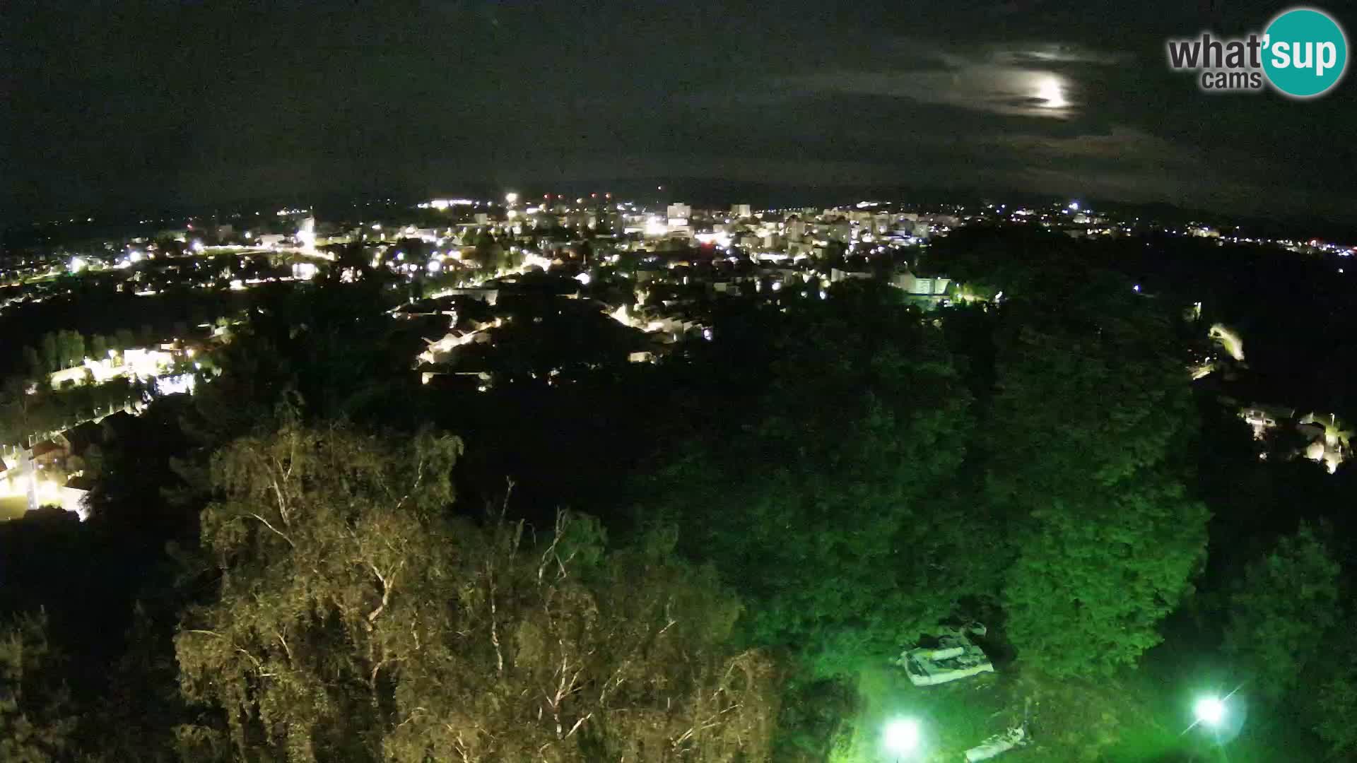Webcam Karlovac Château Dubovac – Vue en direct de ce monument historique