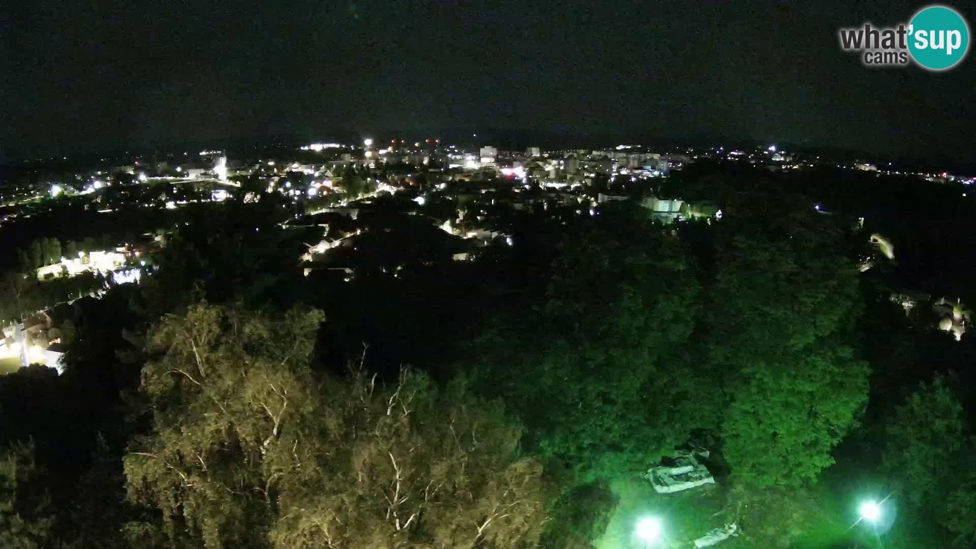Web kamera Karlovac – Dvorac Dubovac uživo
