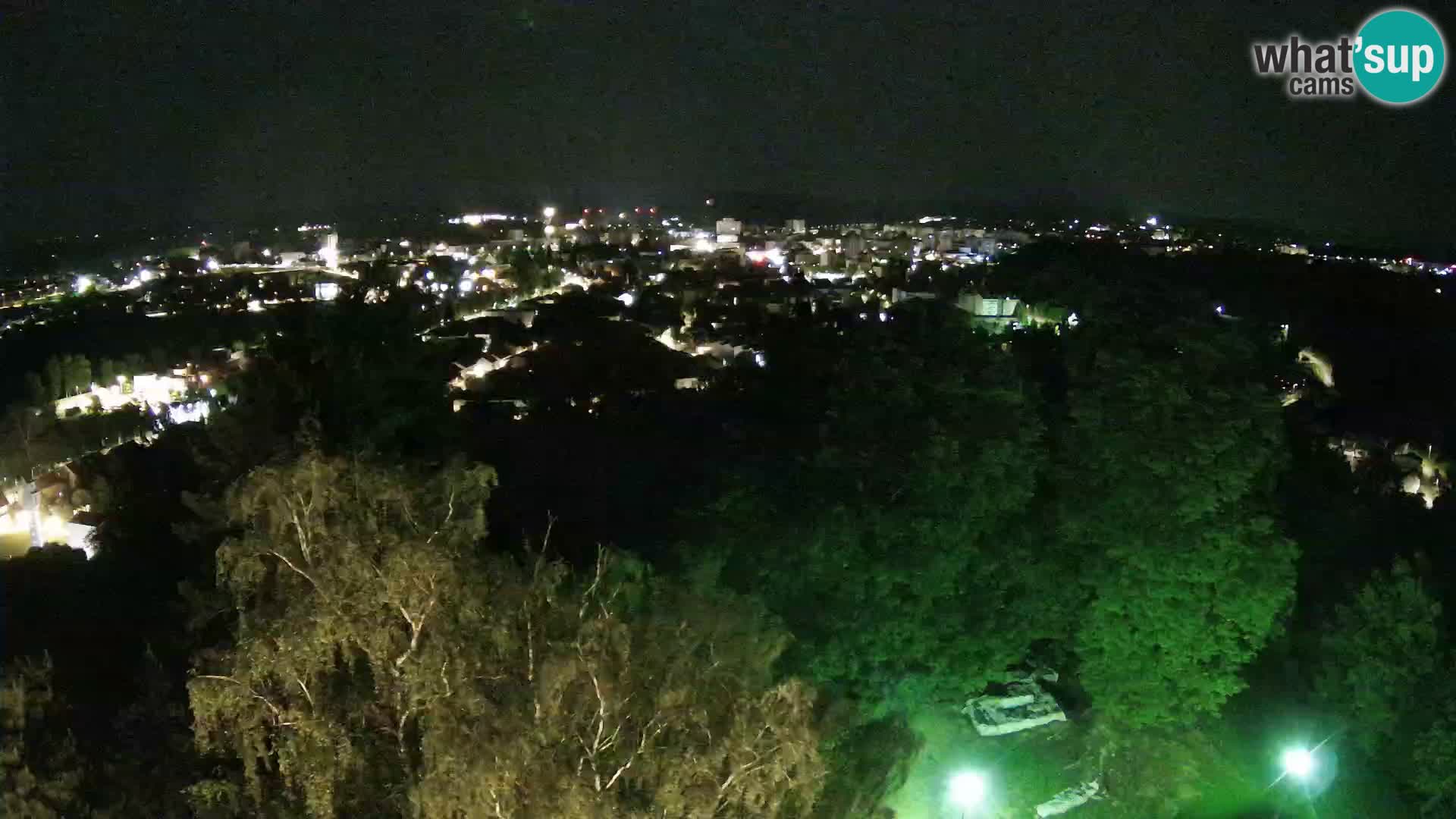 Webcam Karlovac Dubovac Castle – Live View of Karlovac’s Historic Landmark