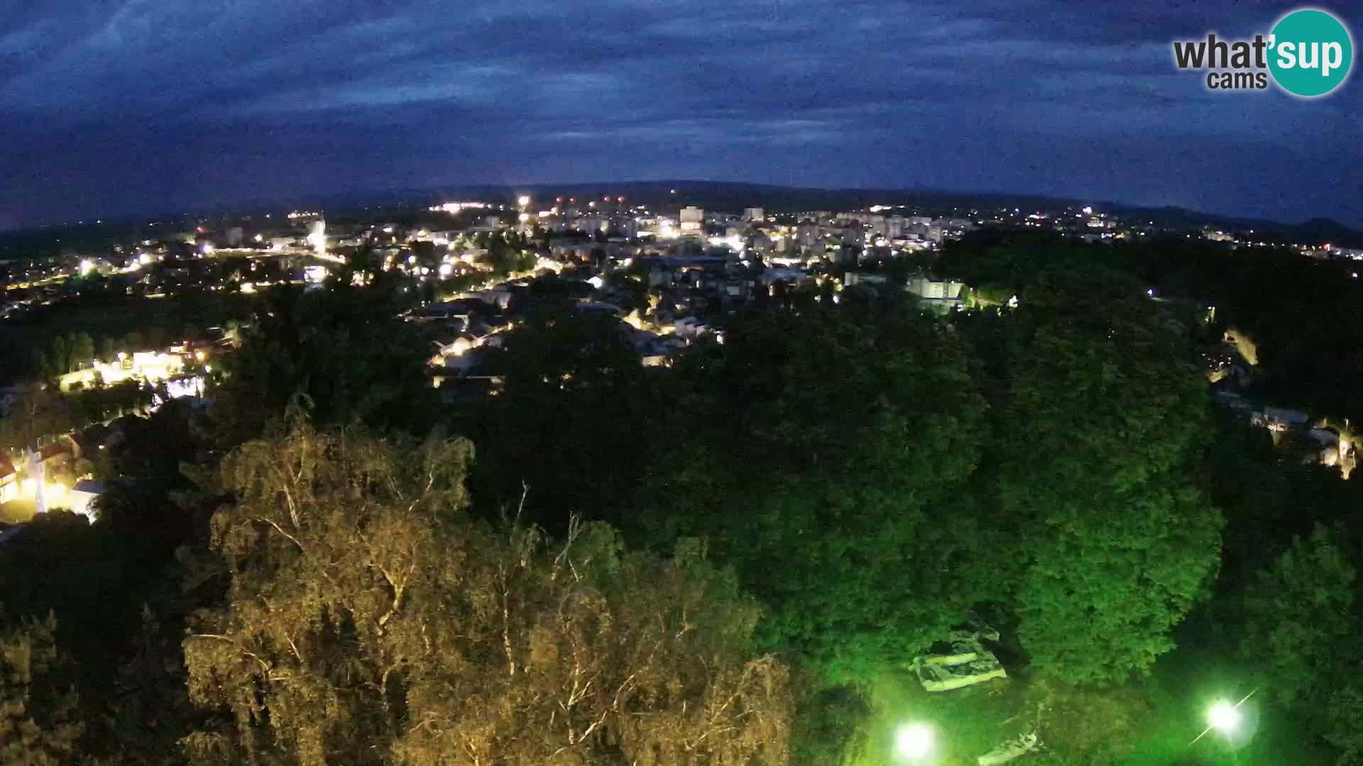 Webcam Castillo Dubovac Karlovac – Vista en directo del histórico castillo