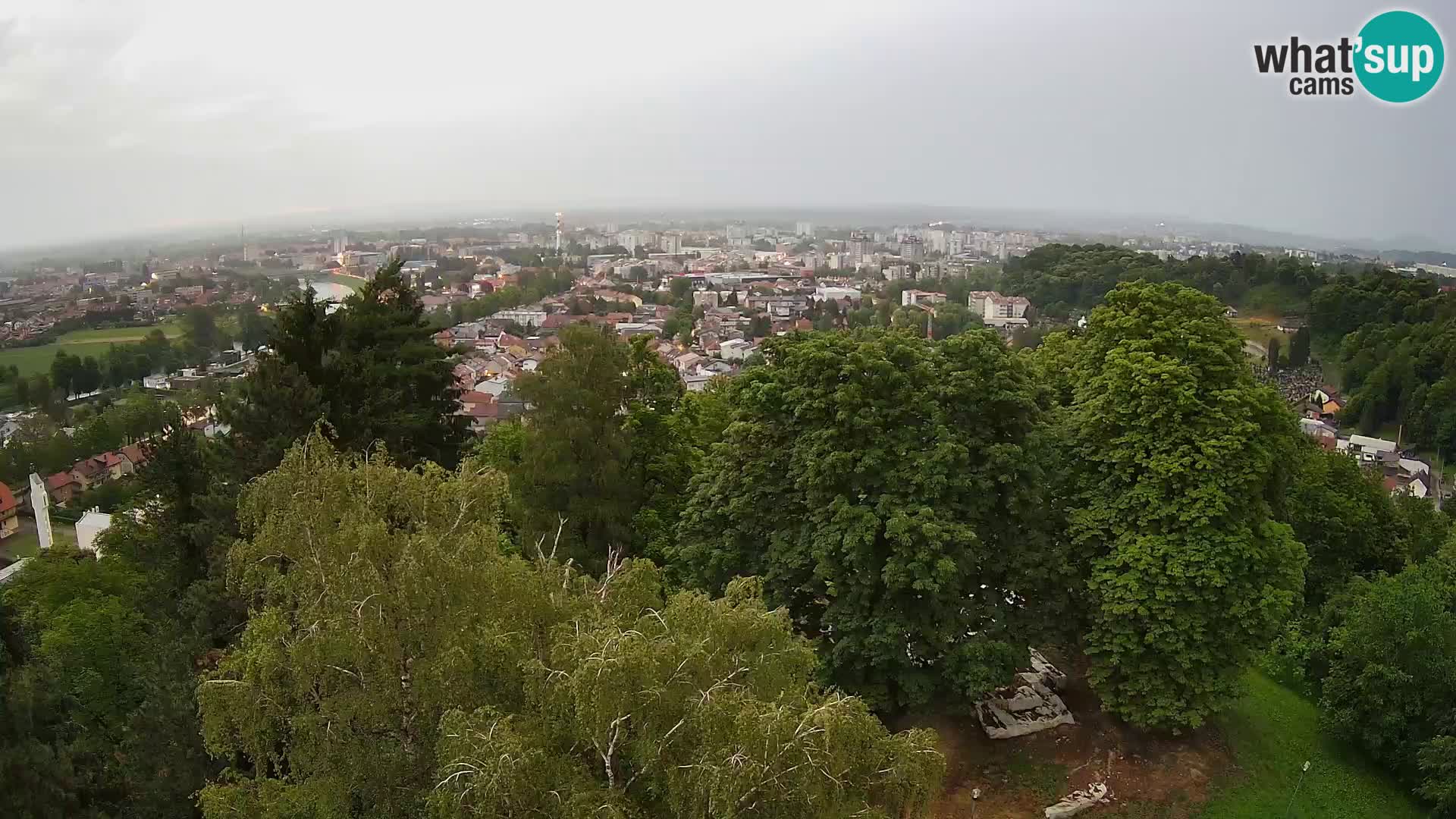 Webcam Karlovac Dubovac Castle – Live View of Karlovac’s Historic Landmark