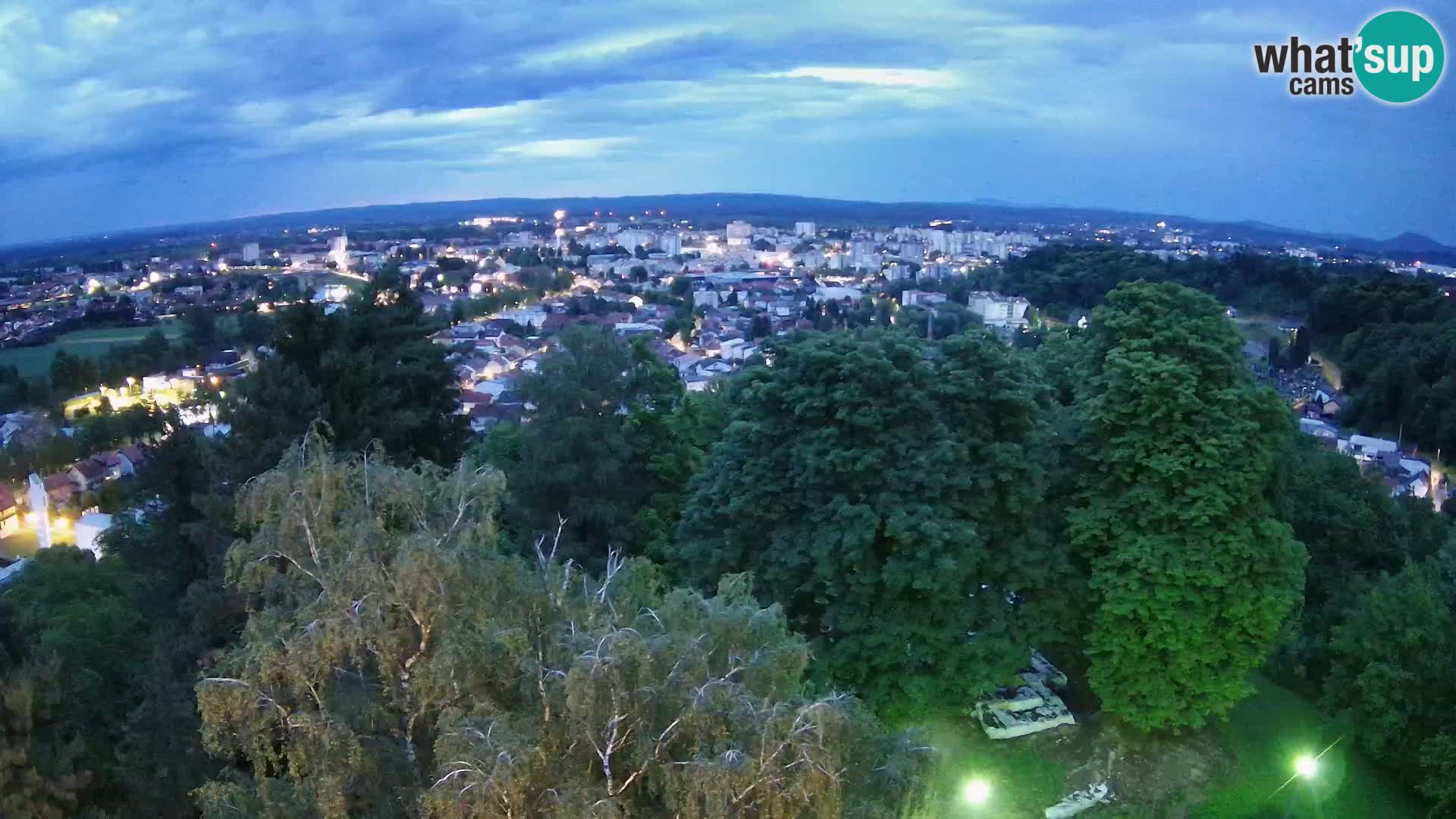 Webcam Karlovac Dubovac Castle – Live View of Karlovac’s Historic Landmark