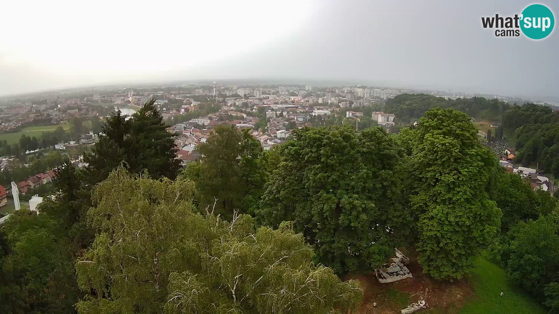 Webcam Karlovac Château Dubovac – Vue en direct de ce monument historique